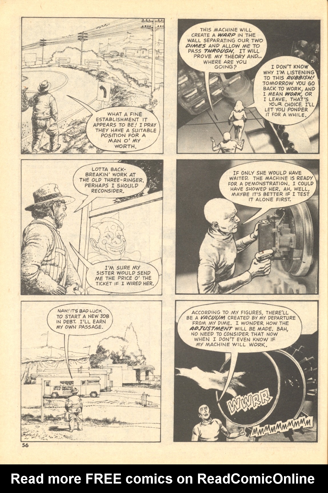 Read online Creepy (1964) comic -  Issue #111 - 56