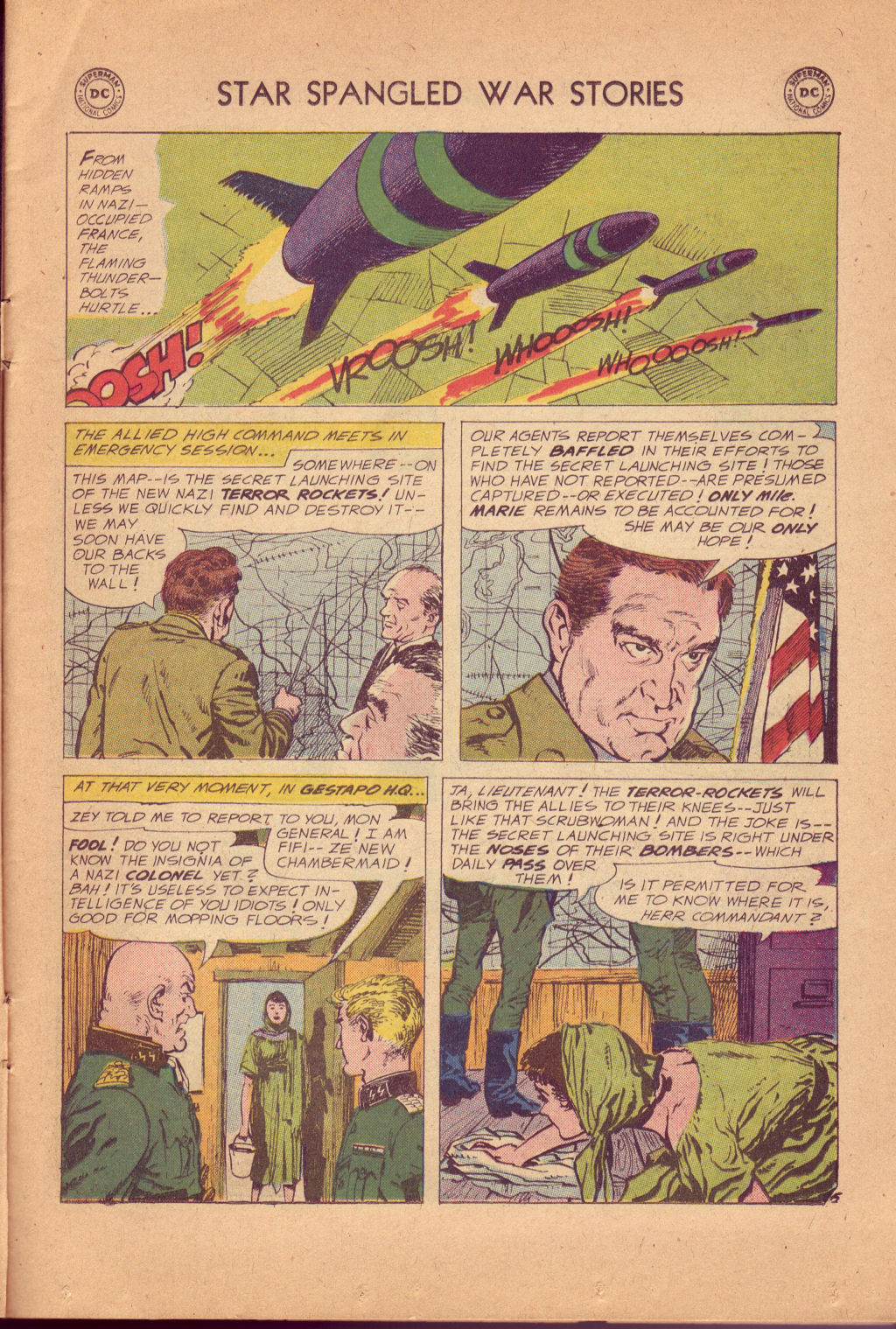 Read online Star Spangled War Stories (1952) comic -  Issue #89 - 7