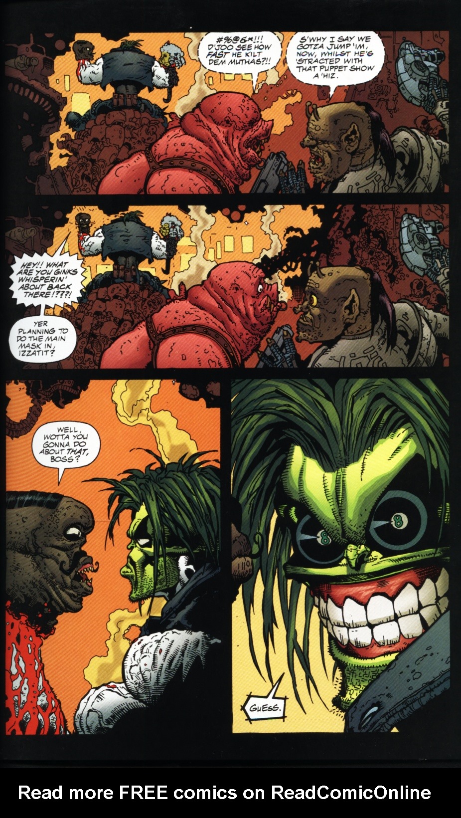 Read online Lobo/Mask comic -  Issue #2 - 26