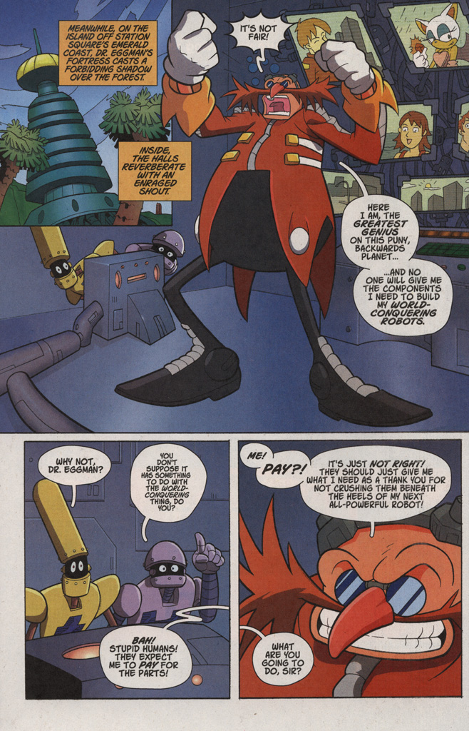 Read online Sonic X comic -  Issue #1 - 8