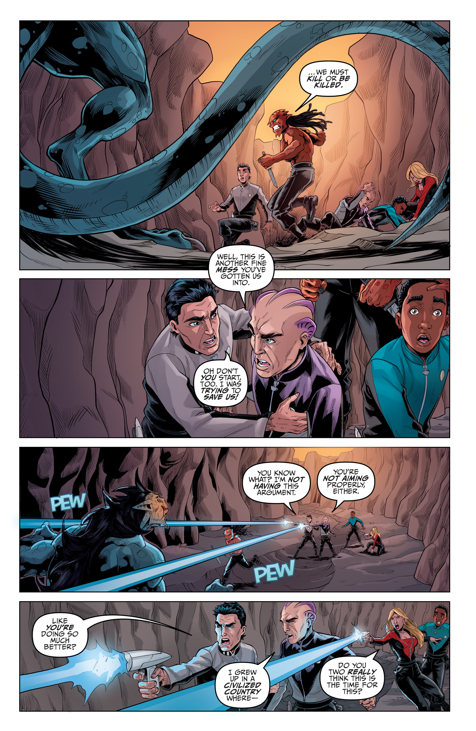 Read online Galaxy Quest: The Journey Continues comic -  Issue #3 - 18