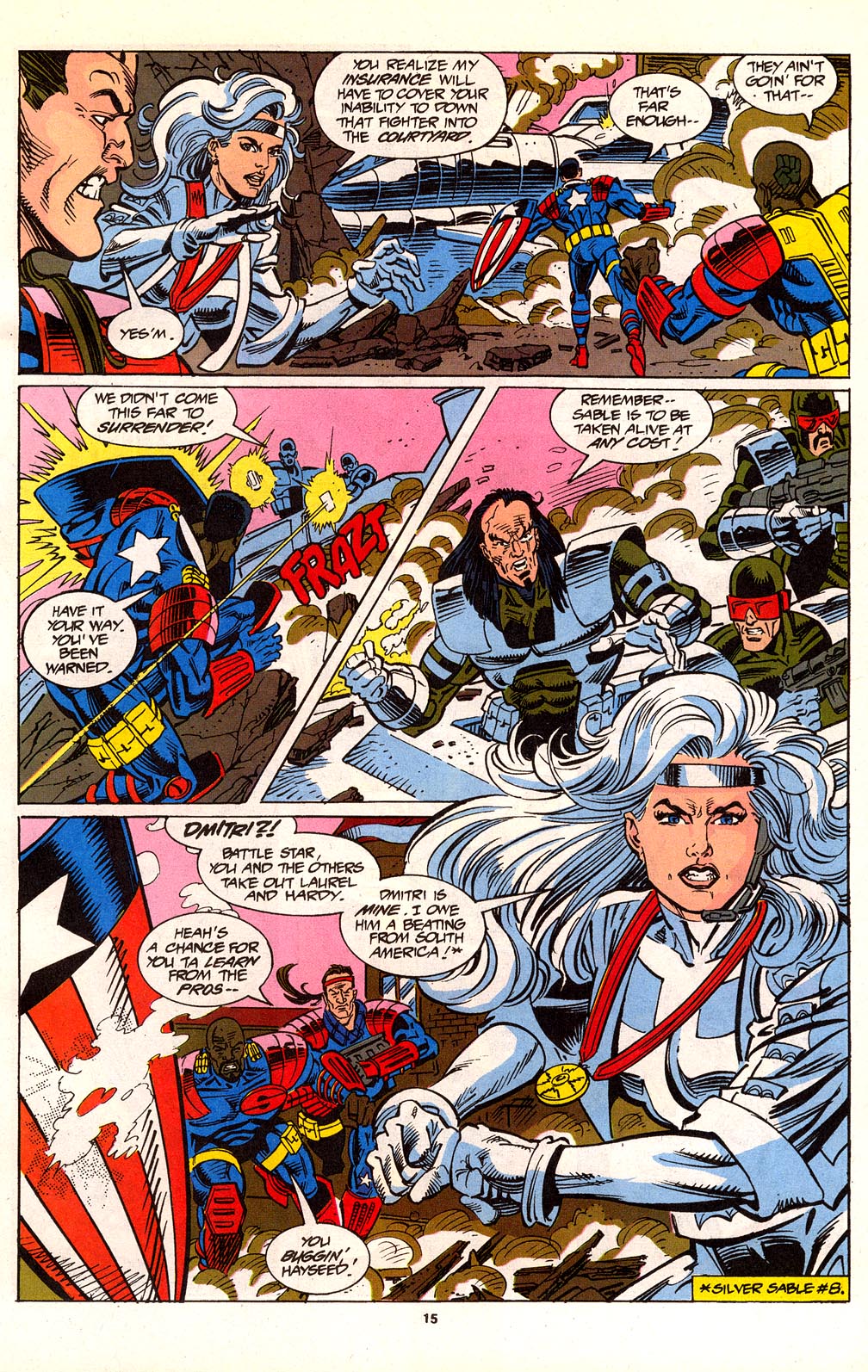 Read online Silver Sable and the Wild Pack comic -  Issue #24 - 12