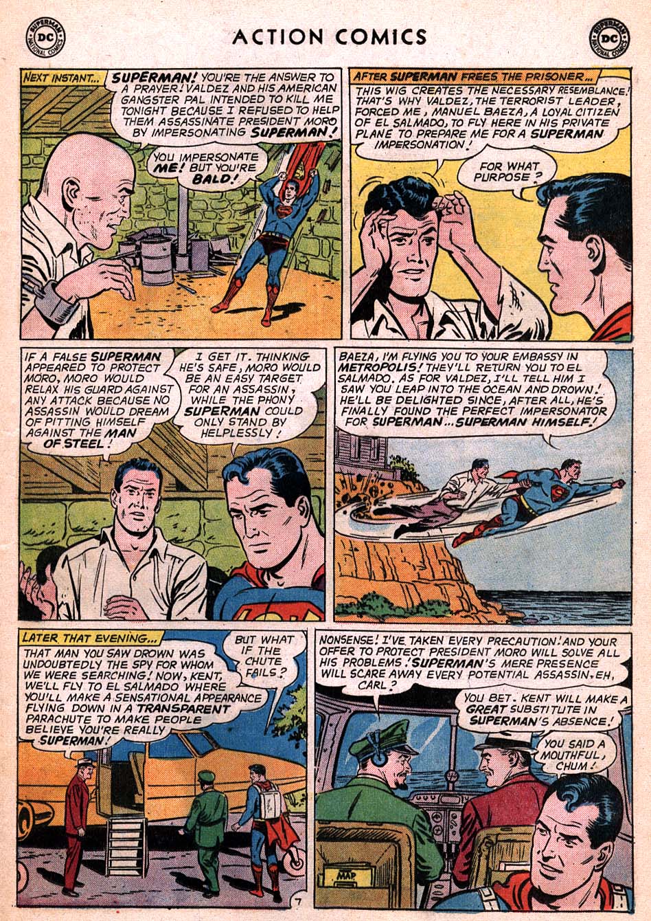 Read online Action Comics (1938) comic -  Issue #306 - 8