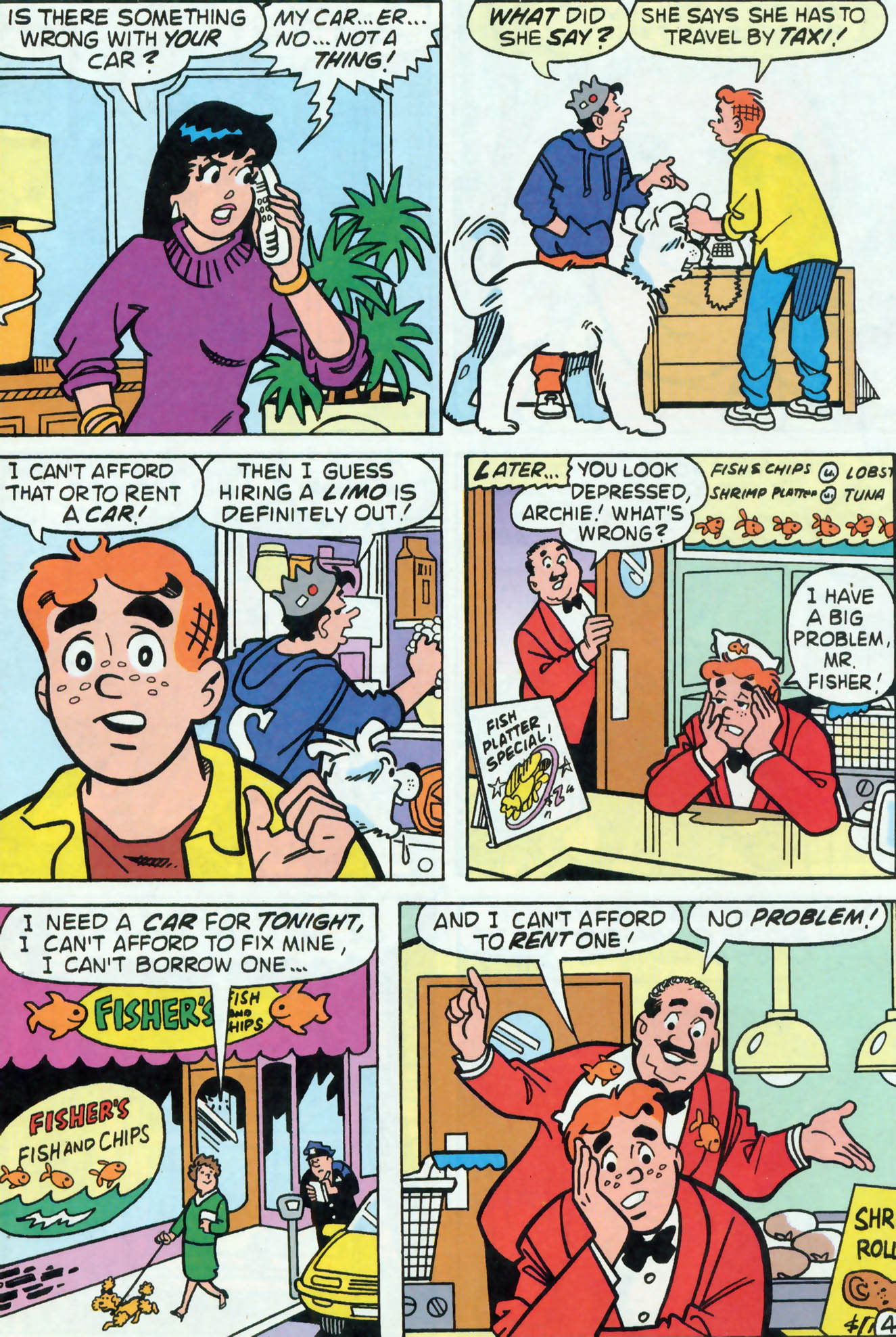 Read online Archie (1960) comic -  Issue #455 - 5