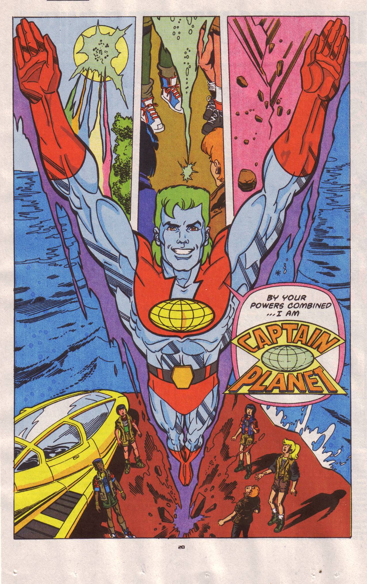 Read online Captain Planet and the Planeteers comic -  Issue #1 - 16