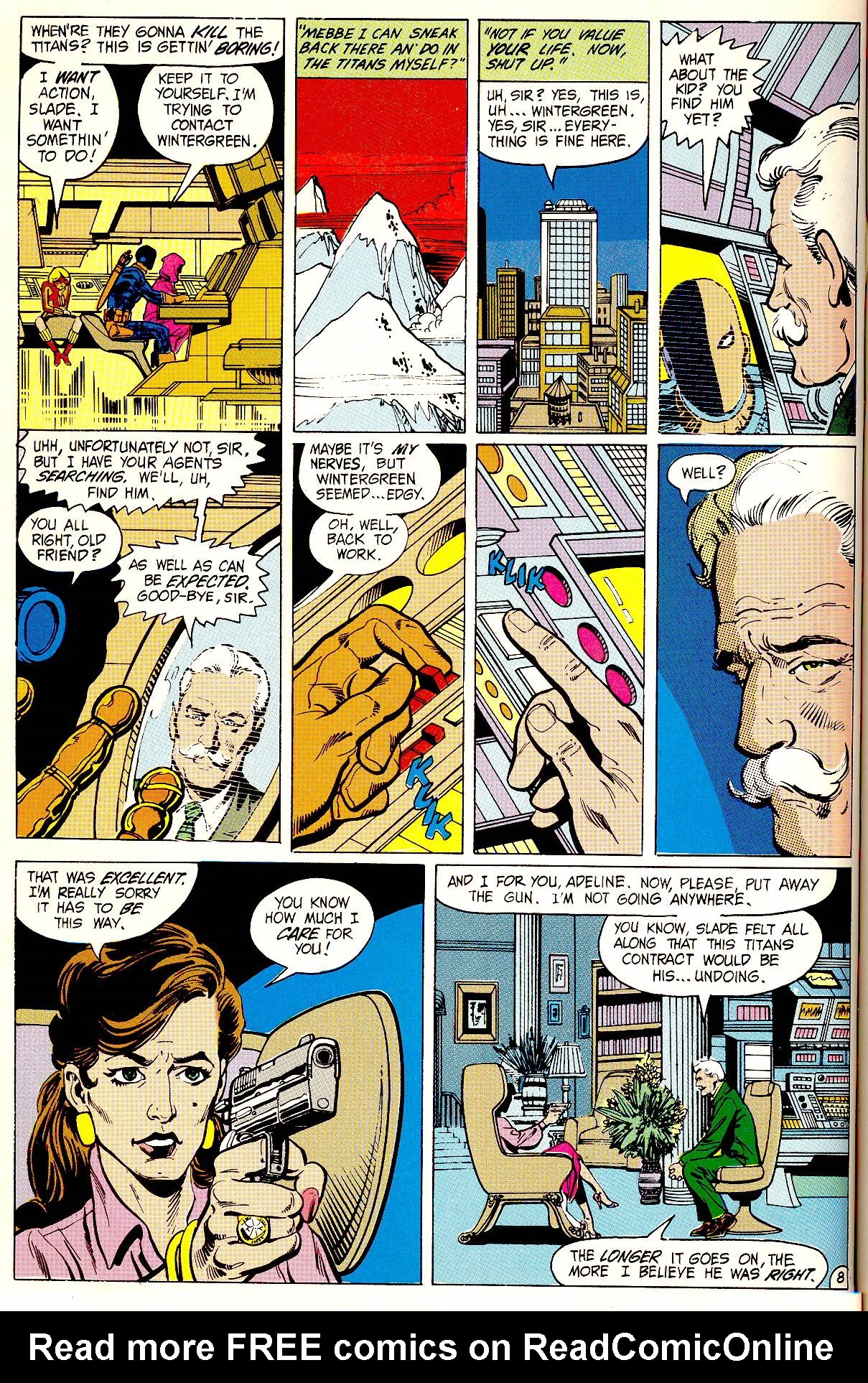 Read online The New Teen Titans: The Judas Contract comic -  Issue # TPB - 152