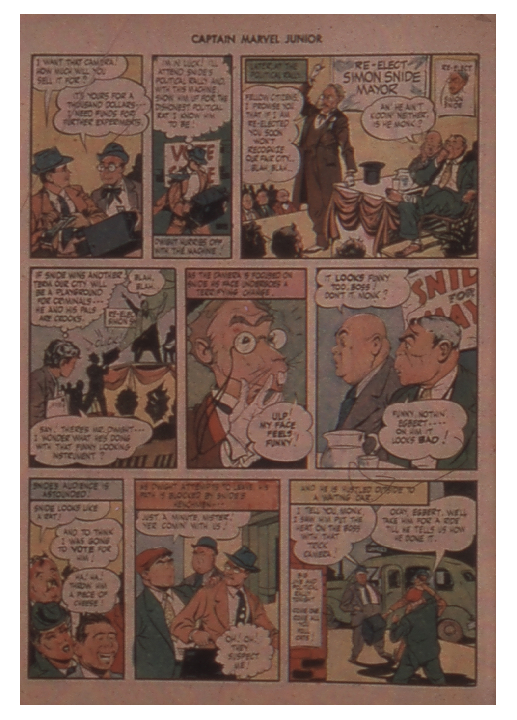 Read online Captain Marvel, Jr. comic -  Issue #32 - 6