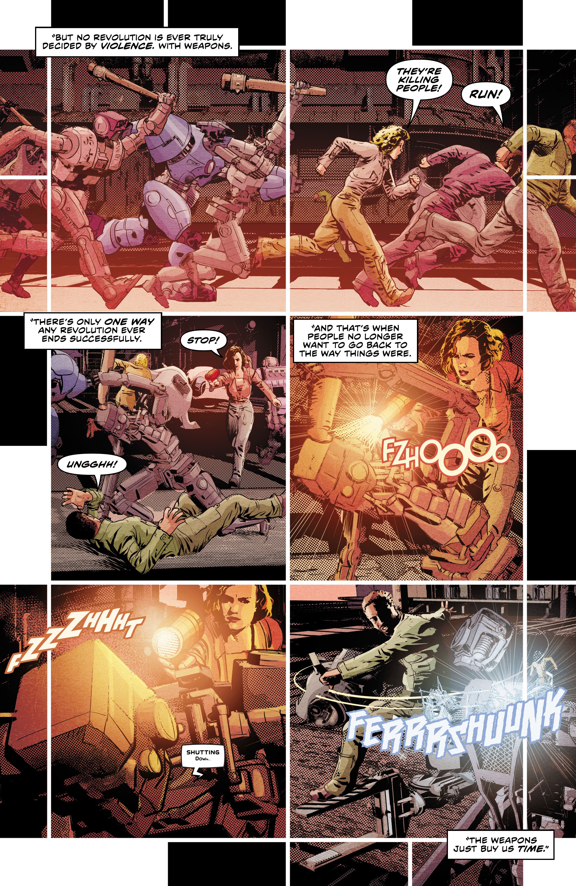 Read online Not All Robots comic -  Issue #4 - 16