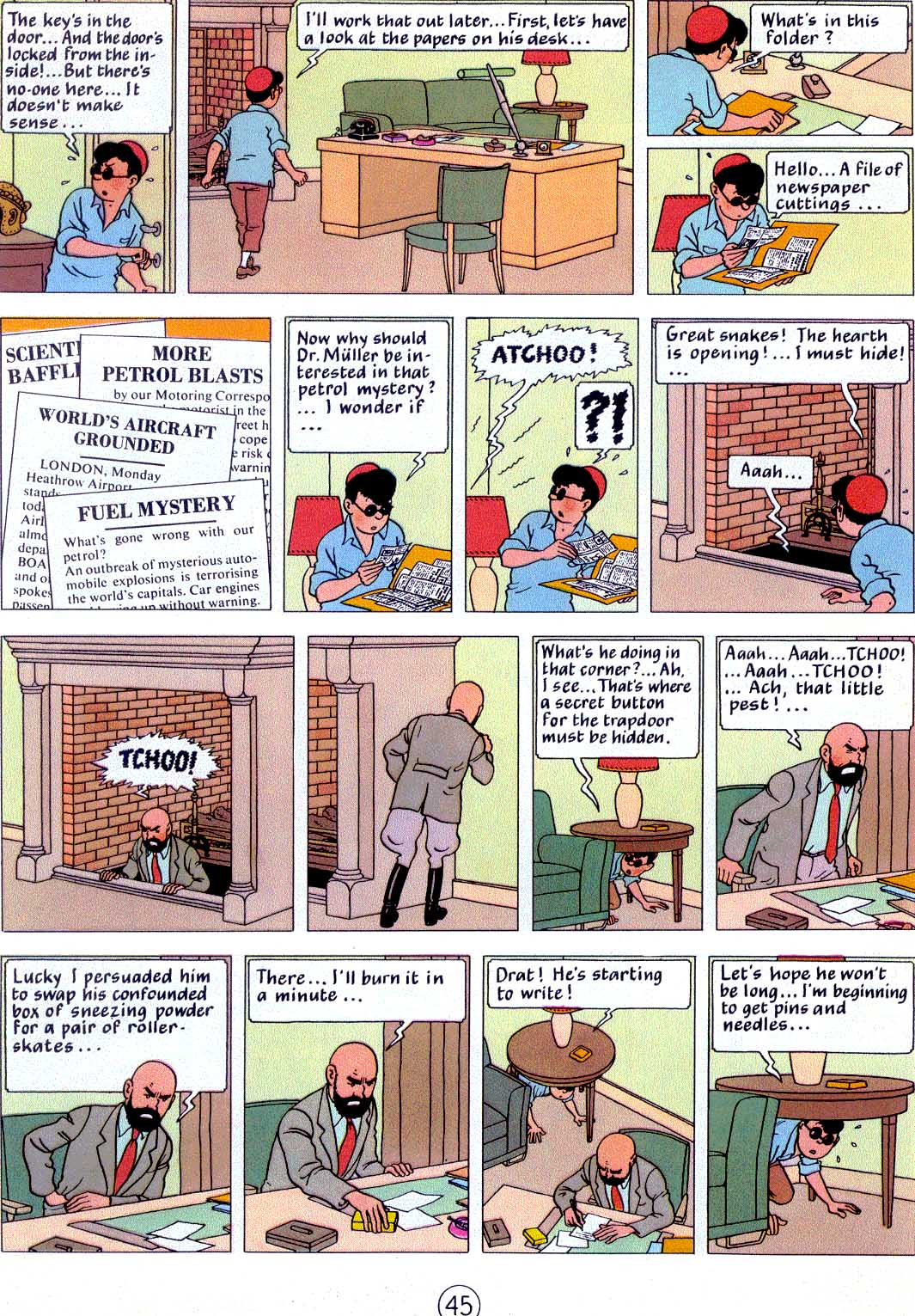 Read online The Adventures of Tintin comic -  Issue #15 - 49