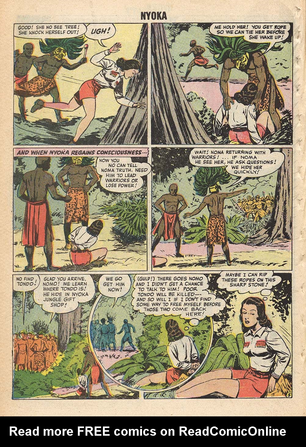 Read online Nyoka the Jungle Girl (1955) comic -  Issue #17 - 30