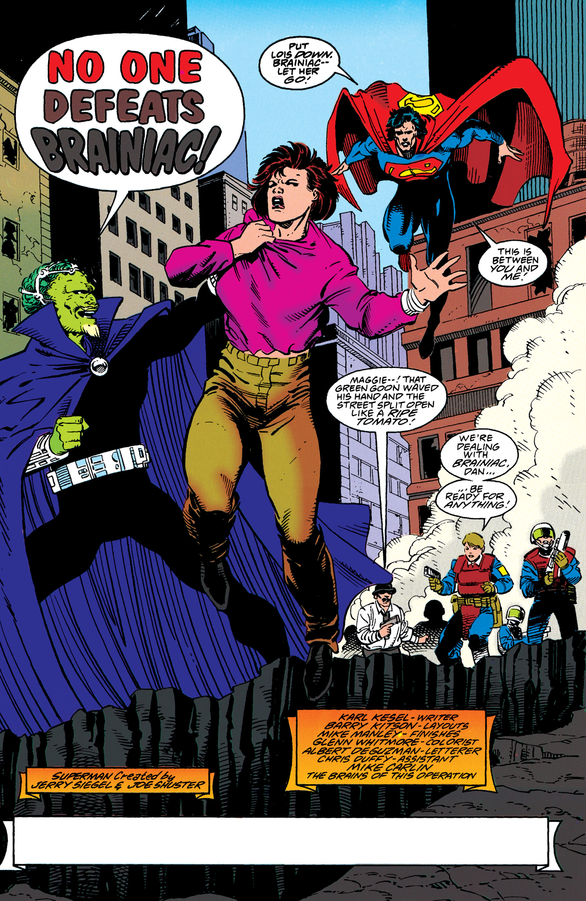 Read online Adventures of Superman (1987) comic -  Issue #519 - 2