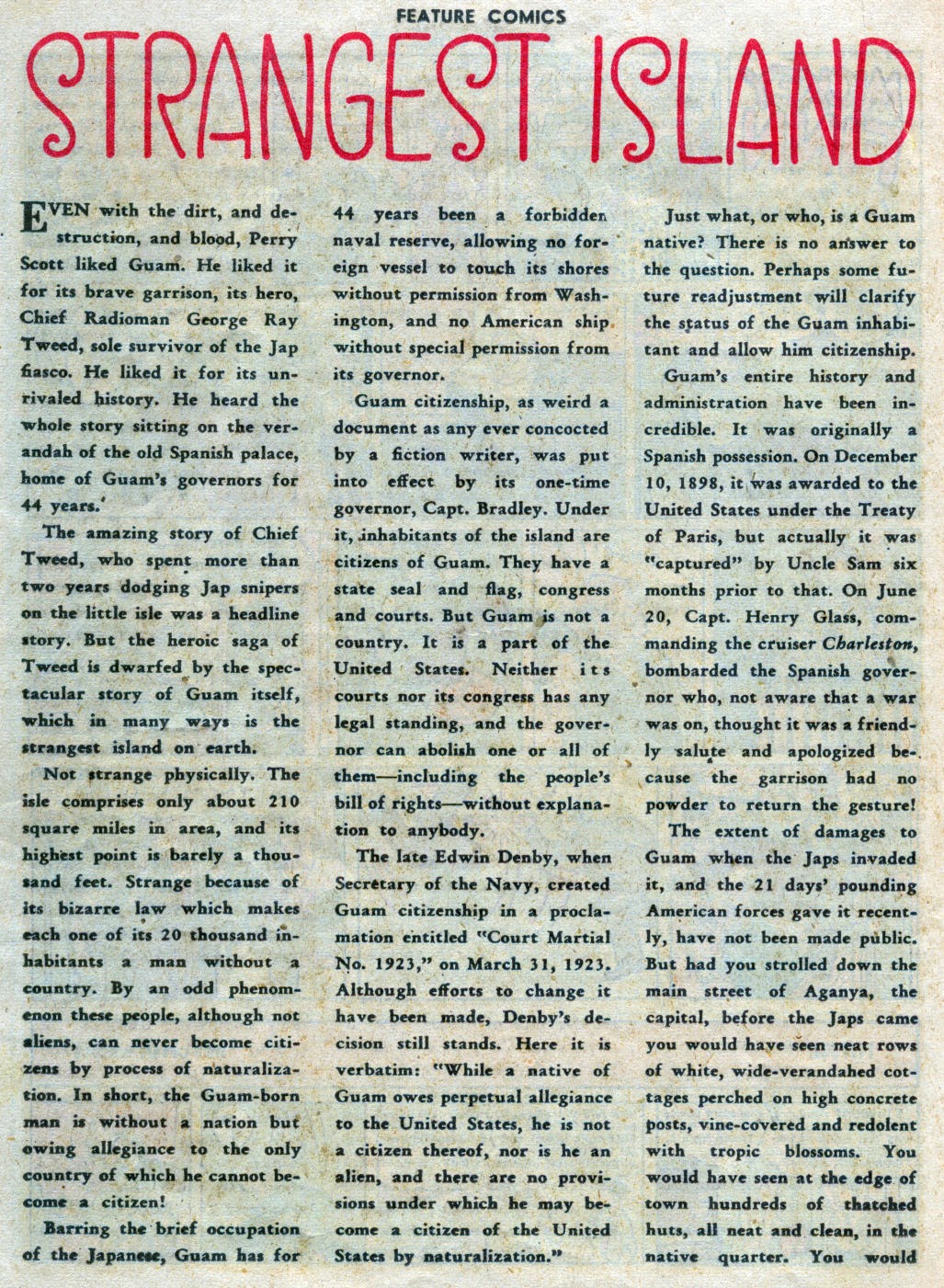 Read online Feature Comics comic -  Issue #89 - 41