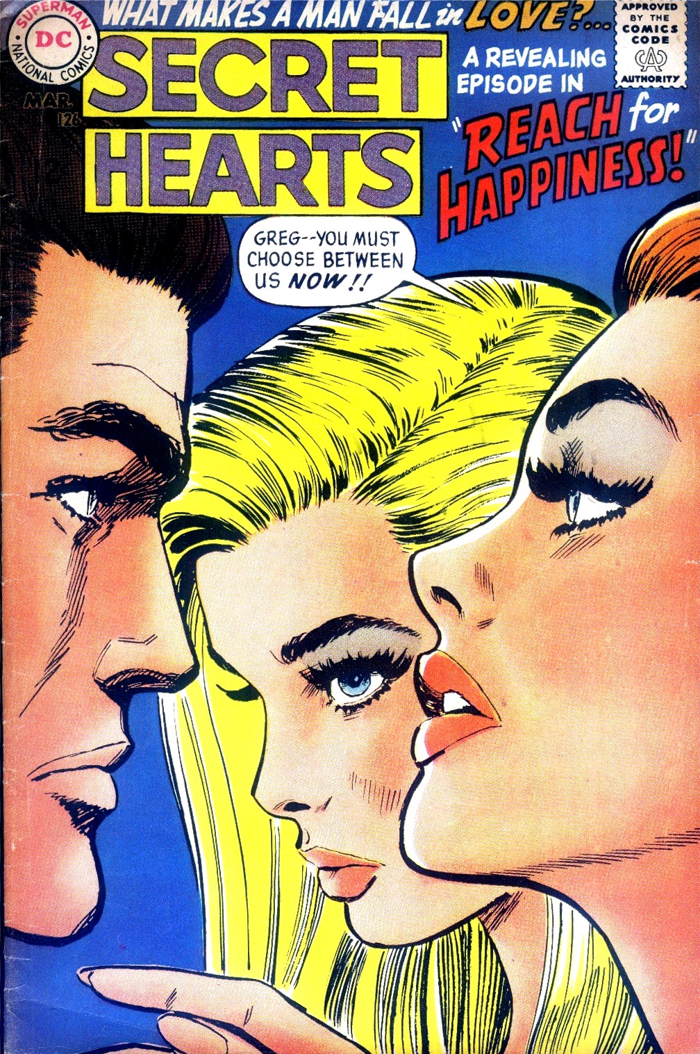 Read online Secret Hearts comic -  Issue #126 - 1