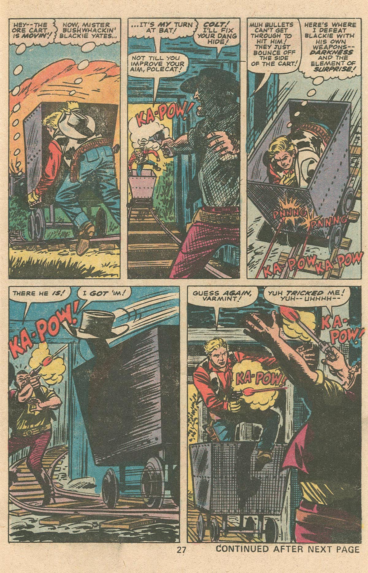 Read online Kid Colt Outlaw comic -  Issue #202 - 29