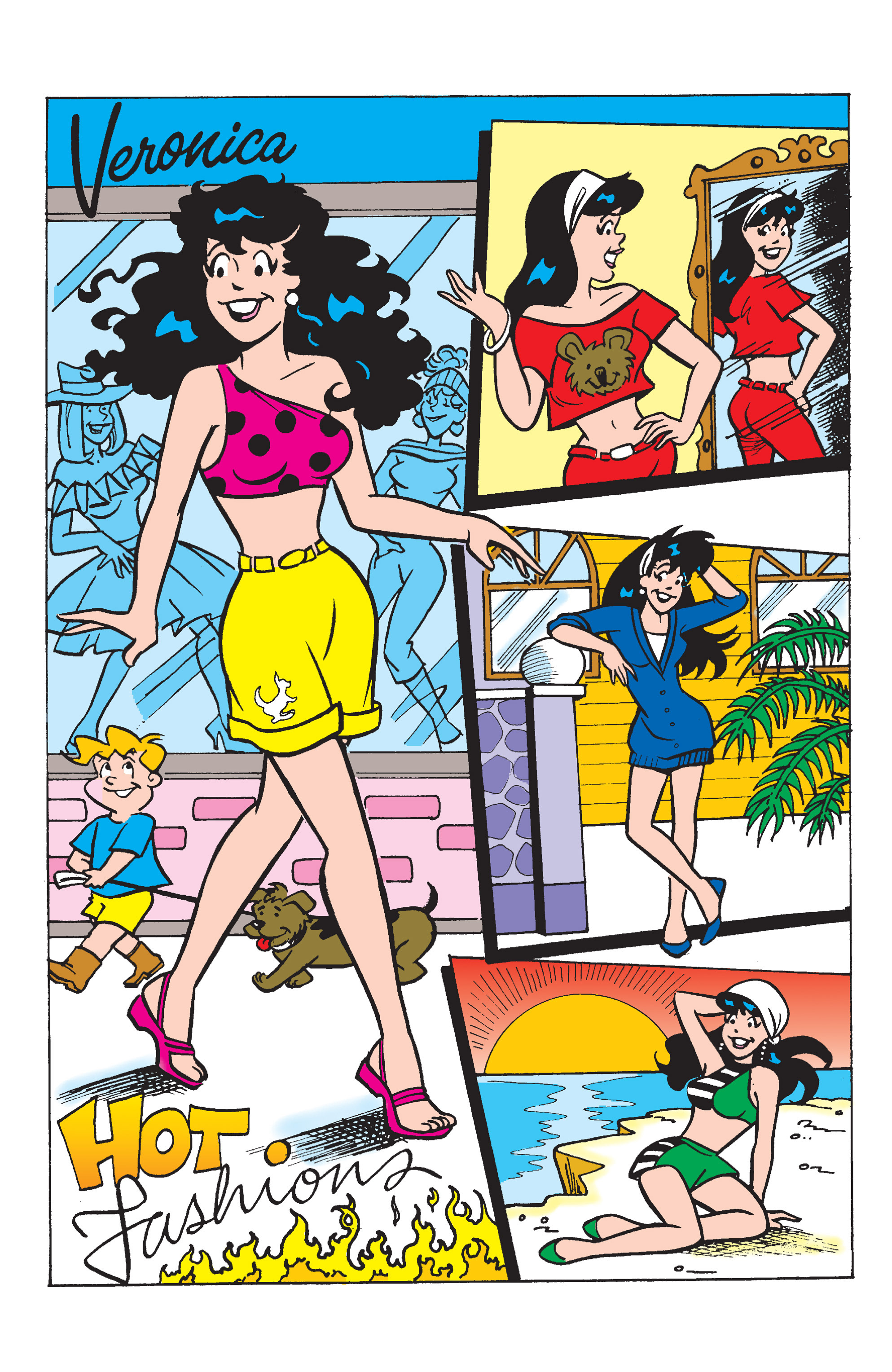 Read online Veronica's Hot Fashions comic -  Issue # TPB - 44
