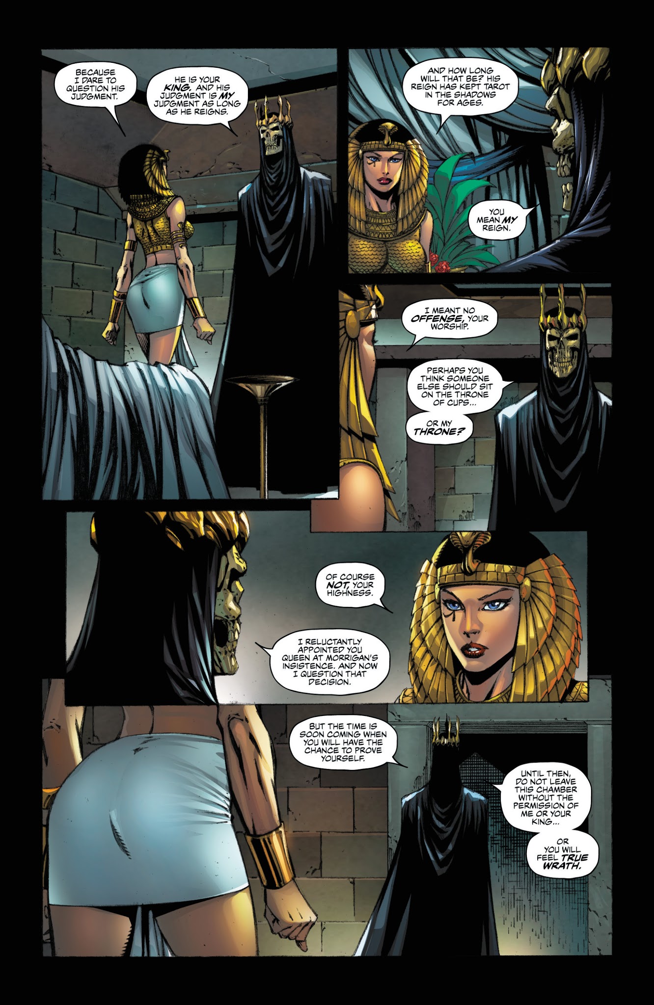 Read online Grimm Fairy Tales: Tarot comic -  Issue #4 - 13