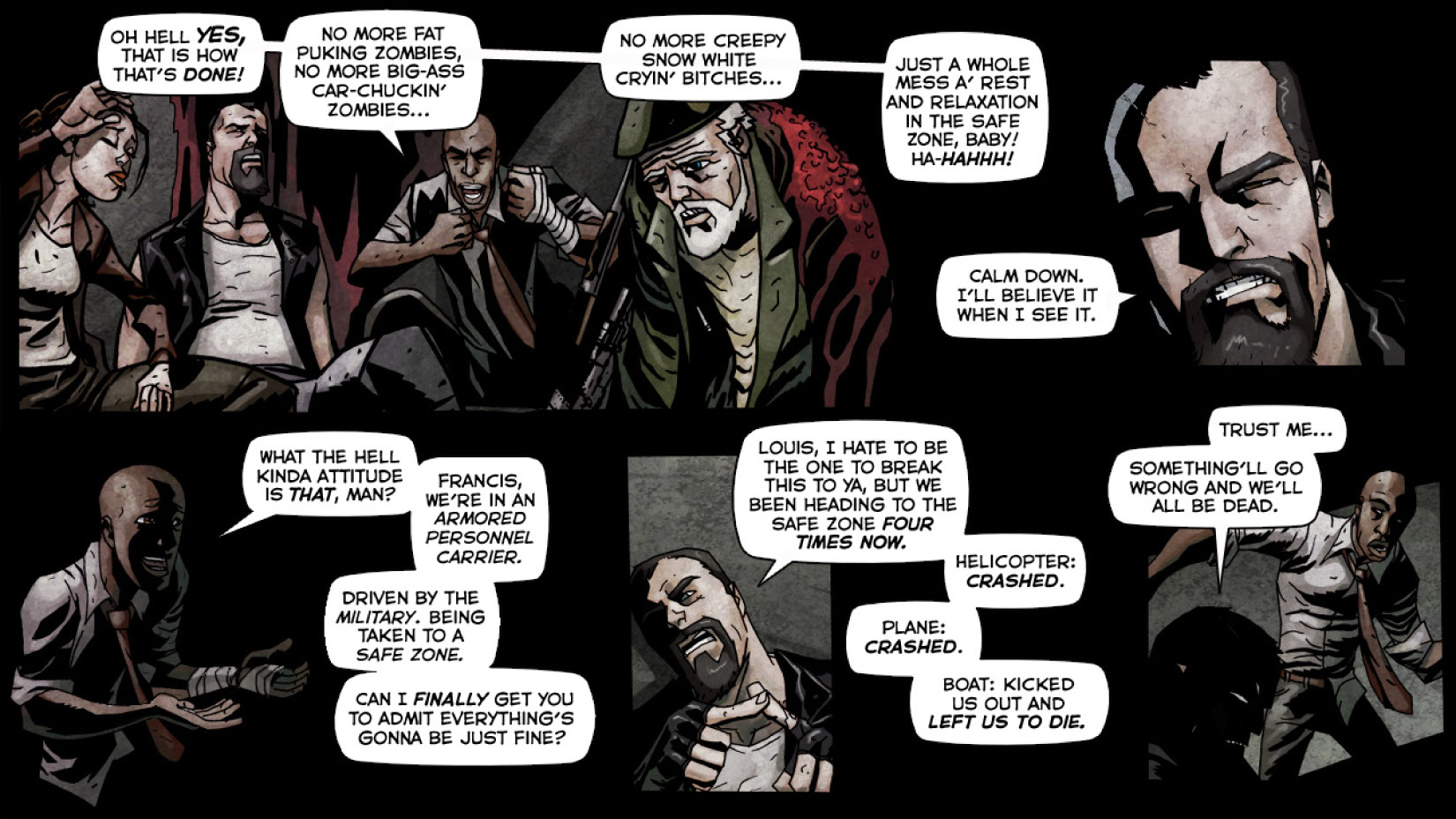 Read online Left 4 Dead: The Sacrifice comic -  Issue #1 - 23