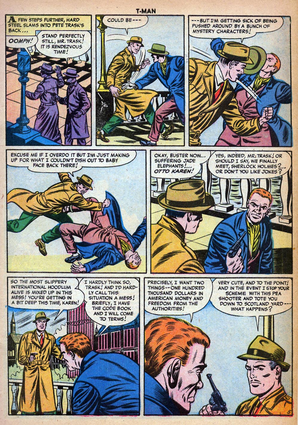 Read online T-Man: World Wide Trouble Shooter comic -  Issue #38 - 7