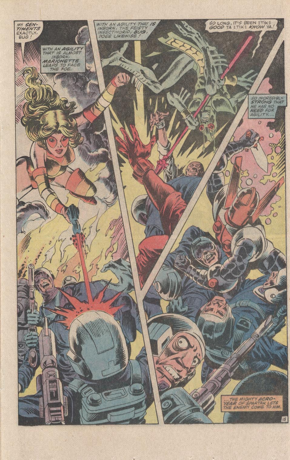 Read online Micronauts (1979) comic -  Issue #44 - 16