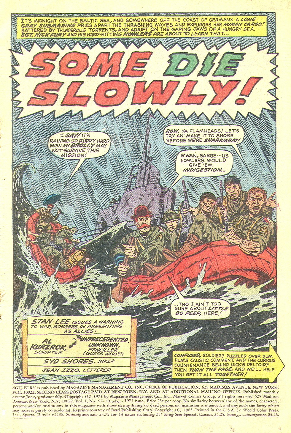 Read online Sgt. Fury comic -  Issue #92 - 3