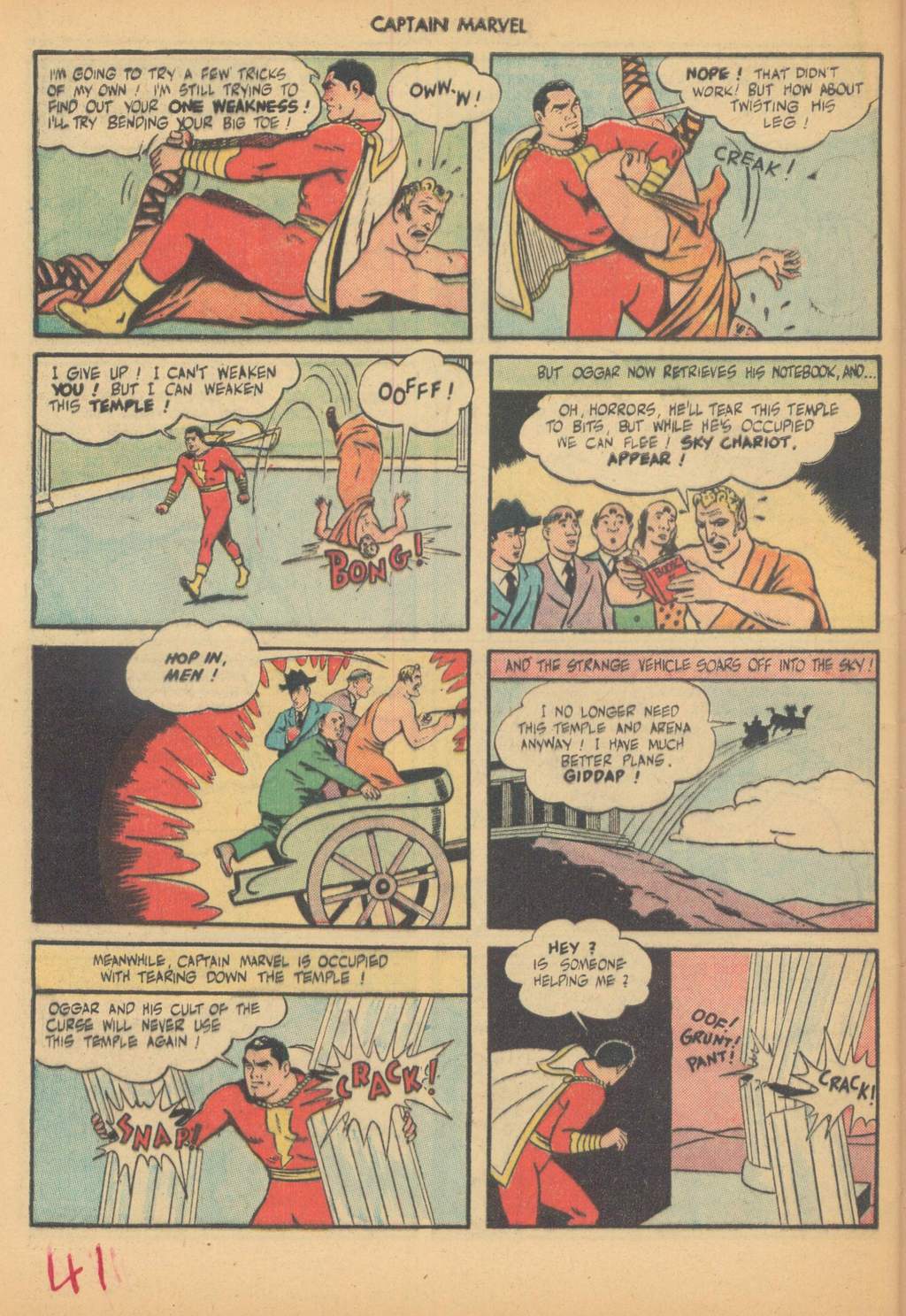 Read online Captain Marvel Adventures comic -  Issue #63 - 44