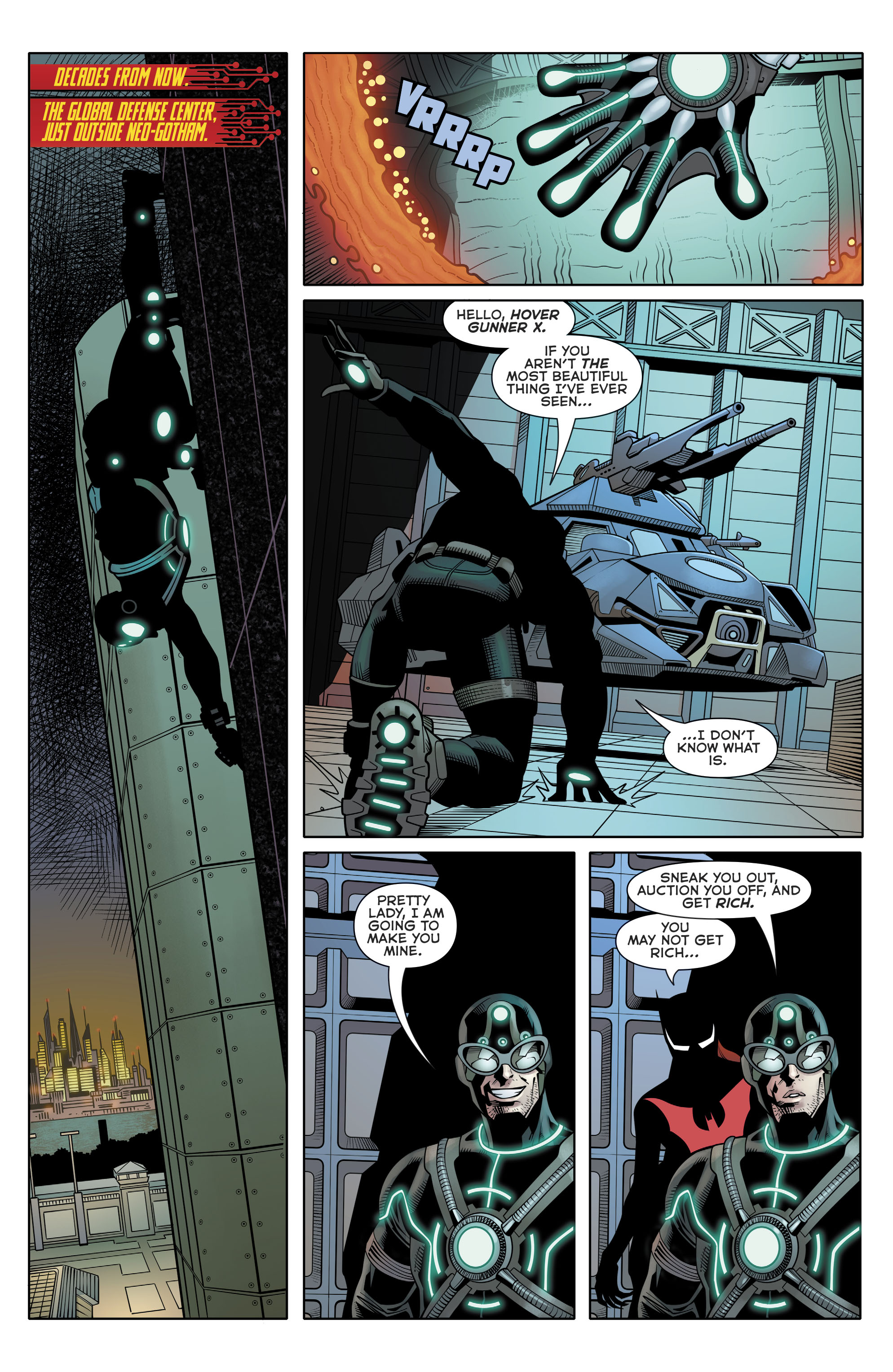 Read online Batman Beyond (2016) comic -  Issue #38 - 3