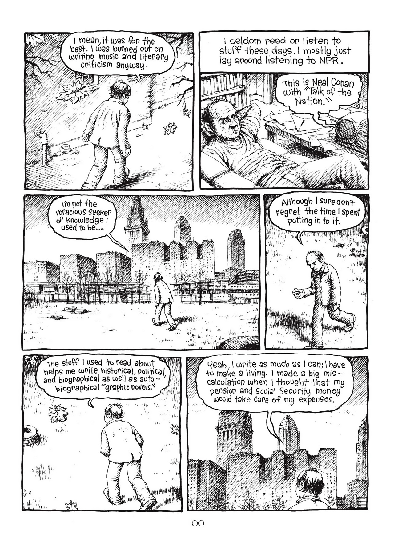 Read online Harvey Pekar's Cleveland comic -  Issue # TPB - 101