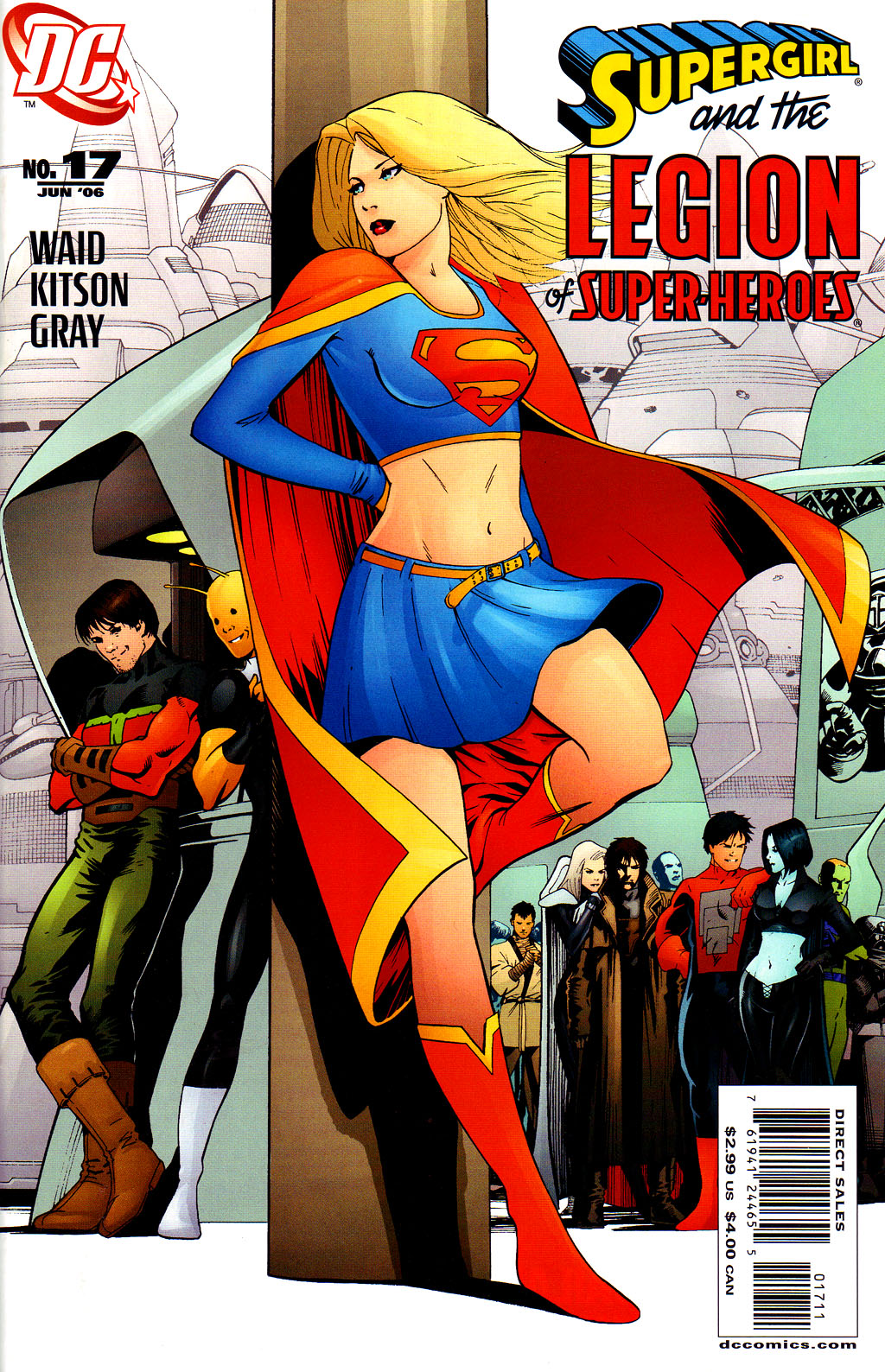 Read online Supergirl and the Legion of Super-Heroes comic -  Issue #17 - 1