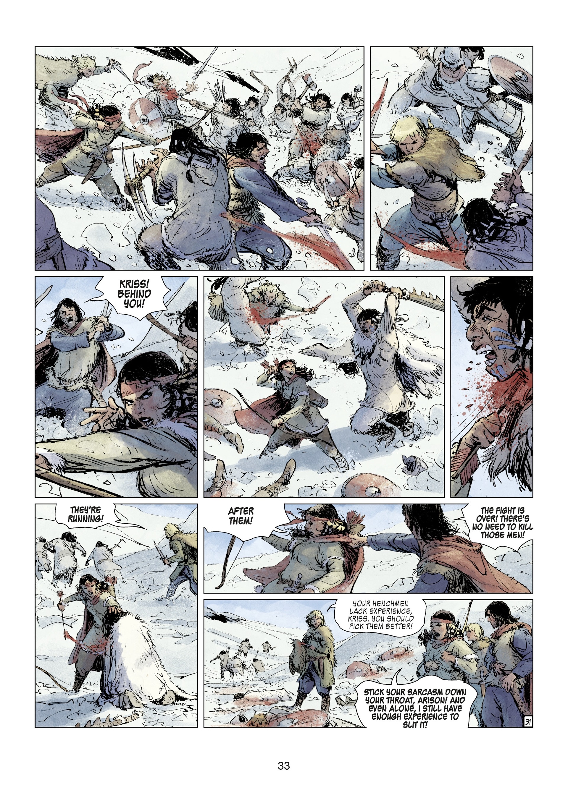 Read online Thorgal comic -  Issue #31 - 35