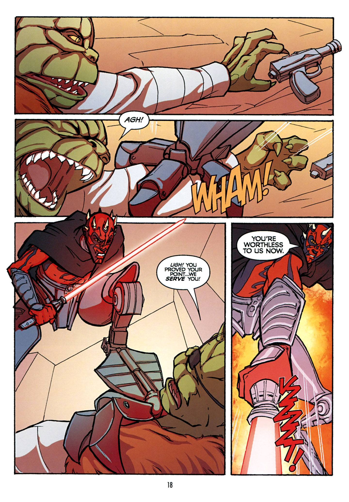 Read online Star Wars: The Clone Wars - The Sith Hunters comic -  Issue # Full - 19