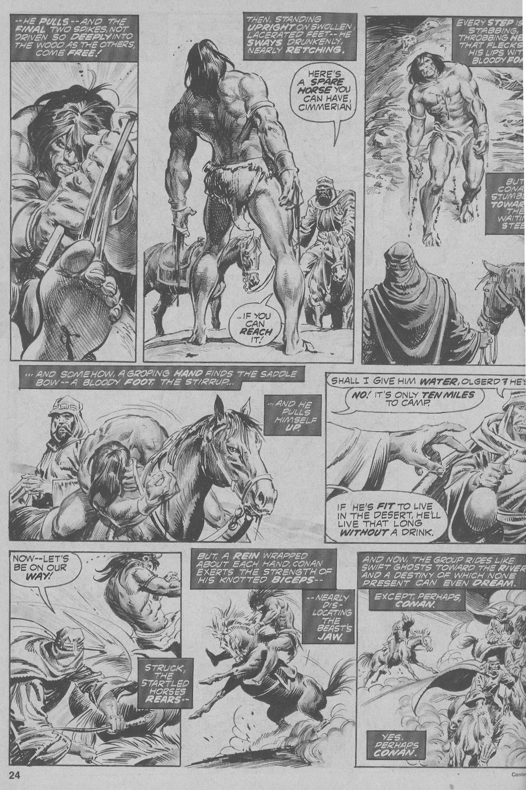 Read online The Savage Sword Of Conan comic -  Issue #5 - 24