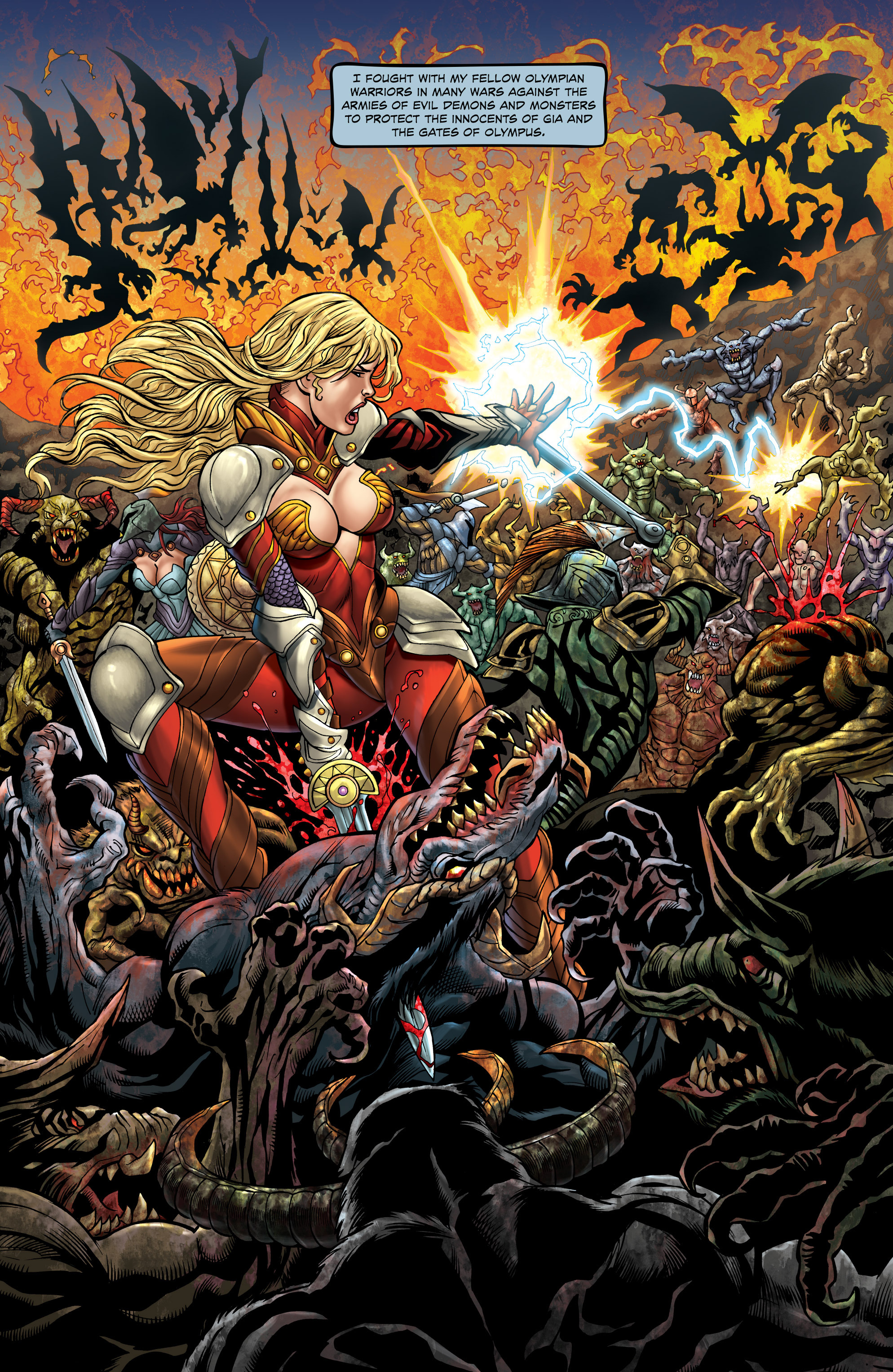 Read online UnHoly comic -  Issue #4 - 17
