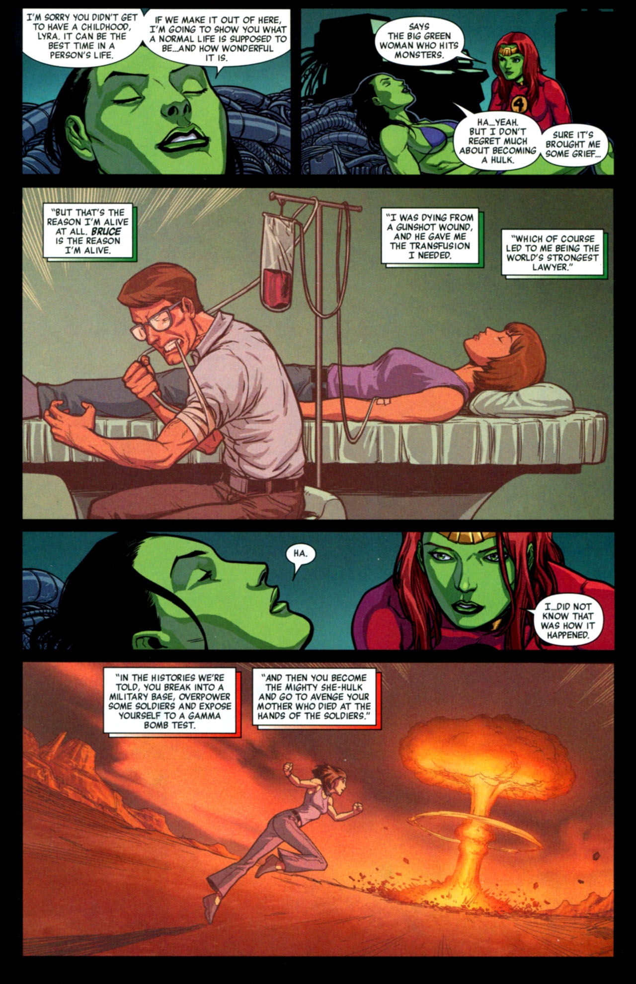 Read online Fall of the Hulks: The Savage She-Hulks comic -  Issue #2 - 12