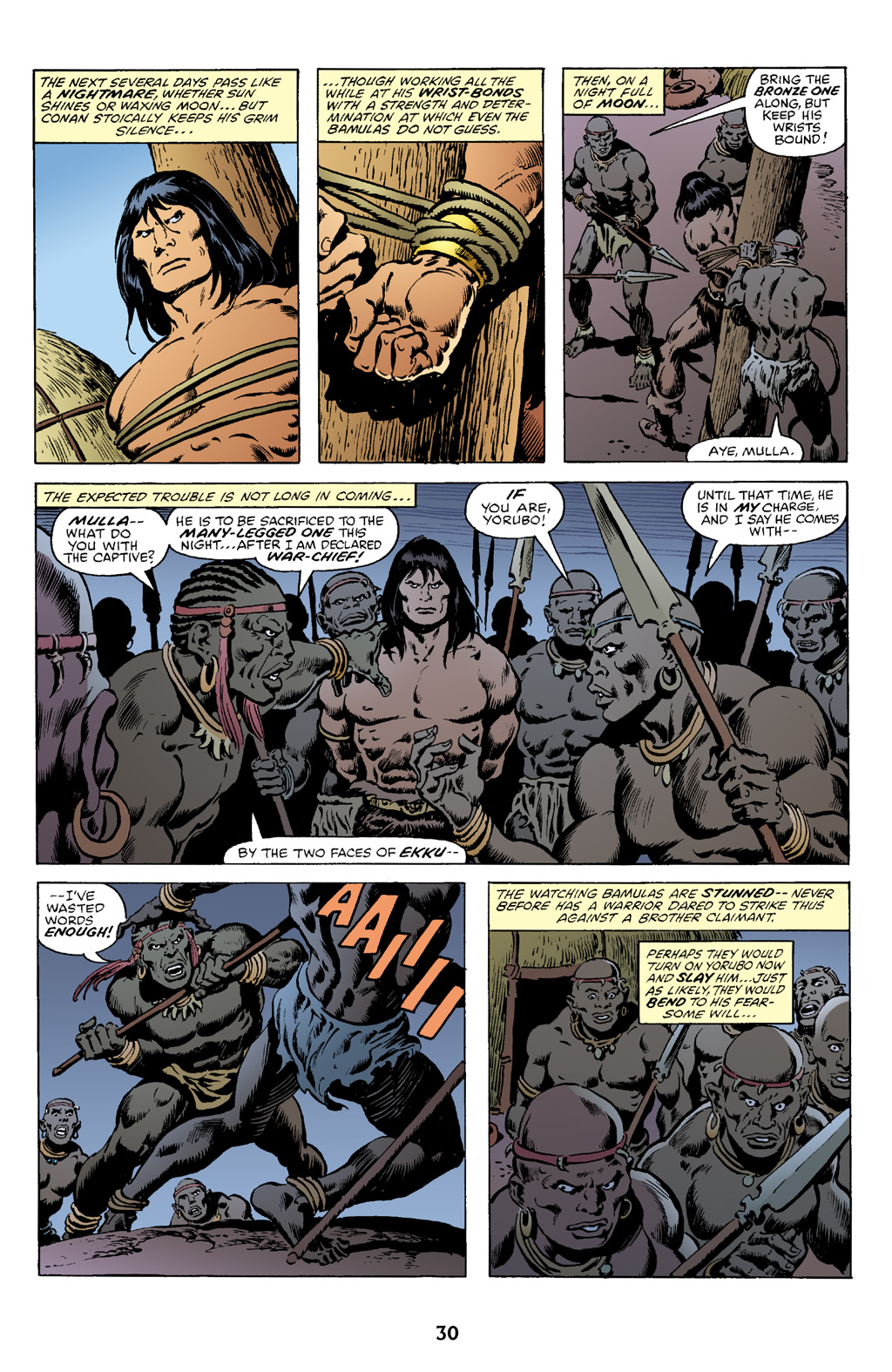 Read online The Chronicles of Conan comic -  Issue # TPB 13 (Part 1) - 31
