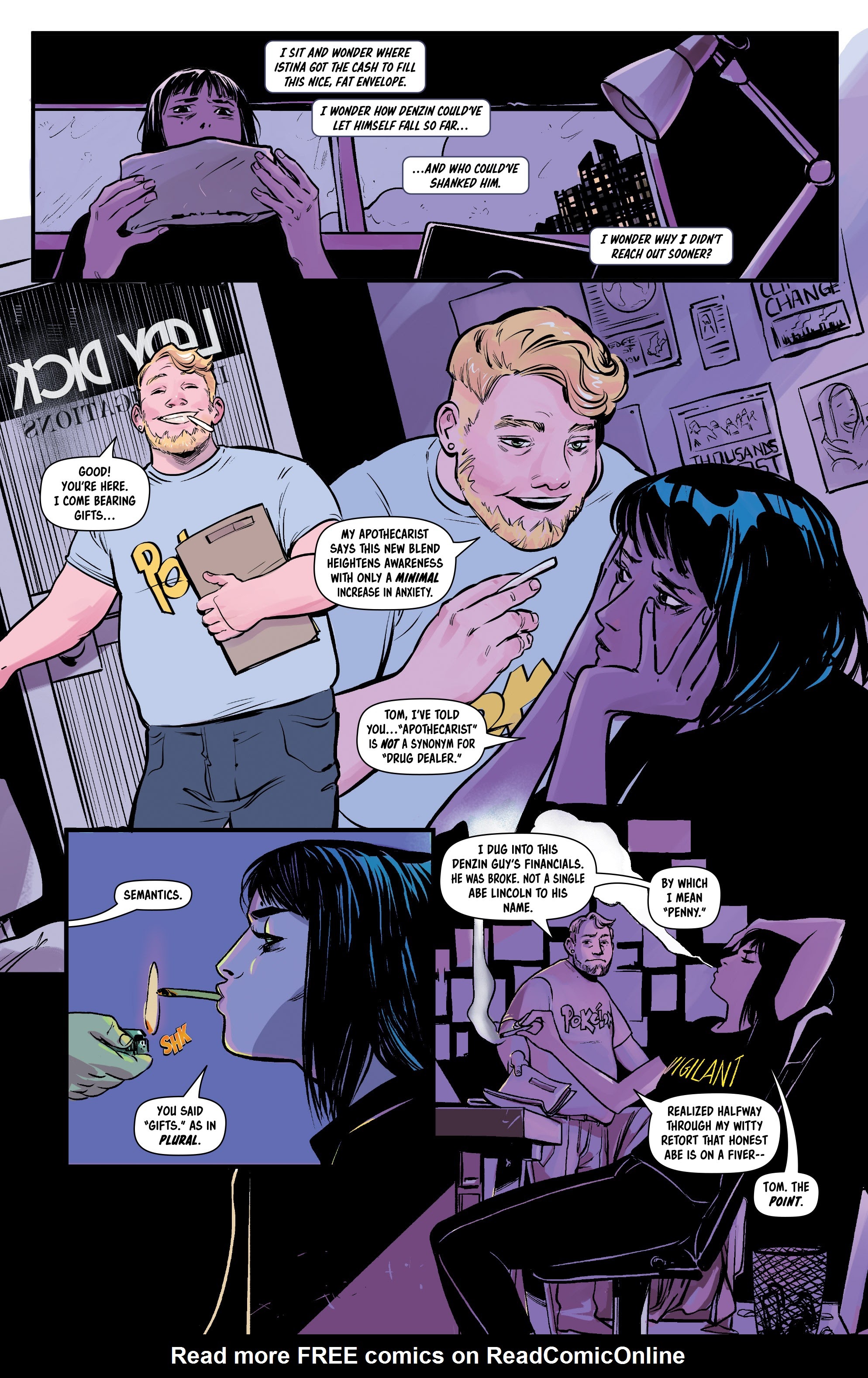 Read online Bylines in Blood comic -  Issue #1 - 12