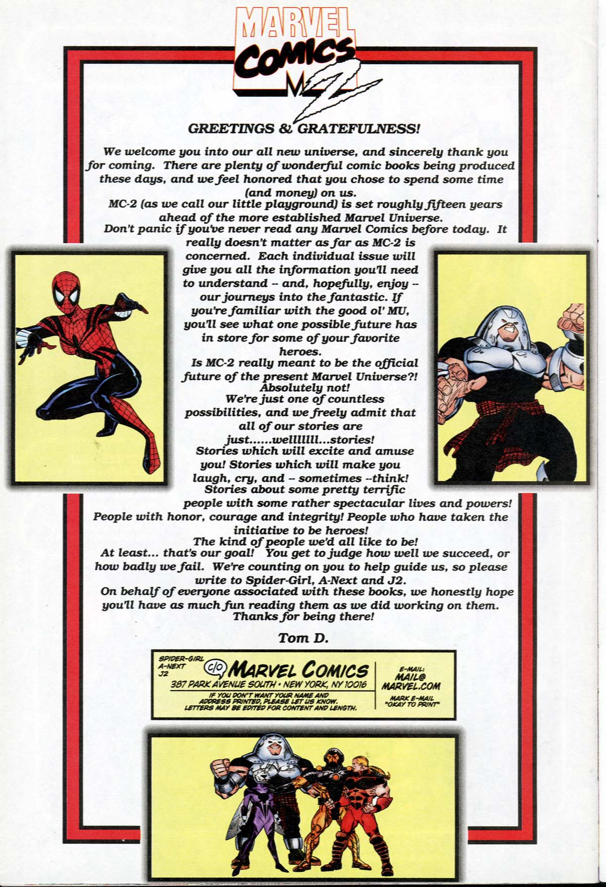 Read online A-Next comic -  Issue #1 - 32