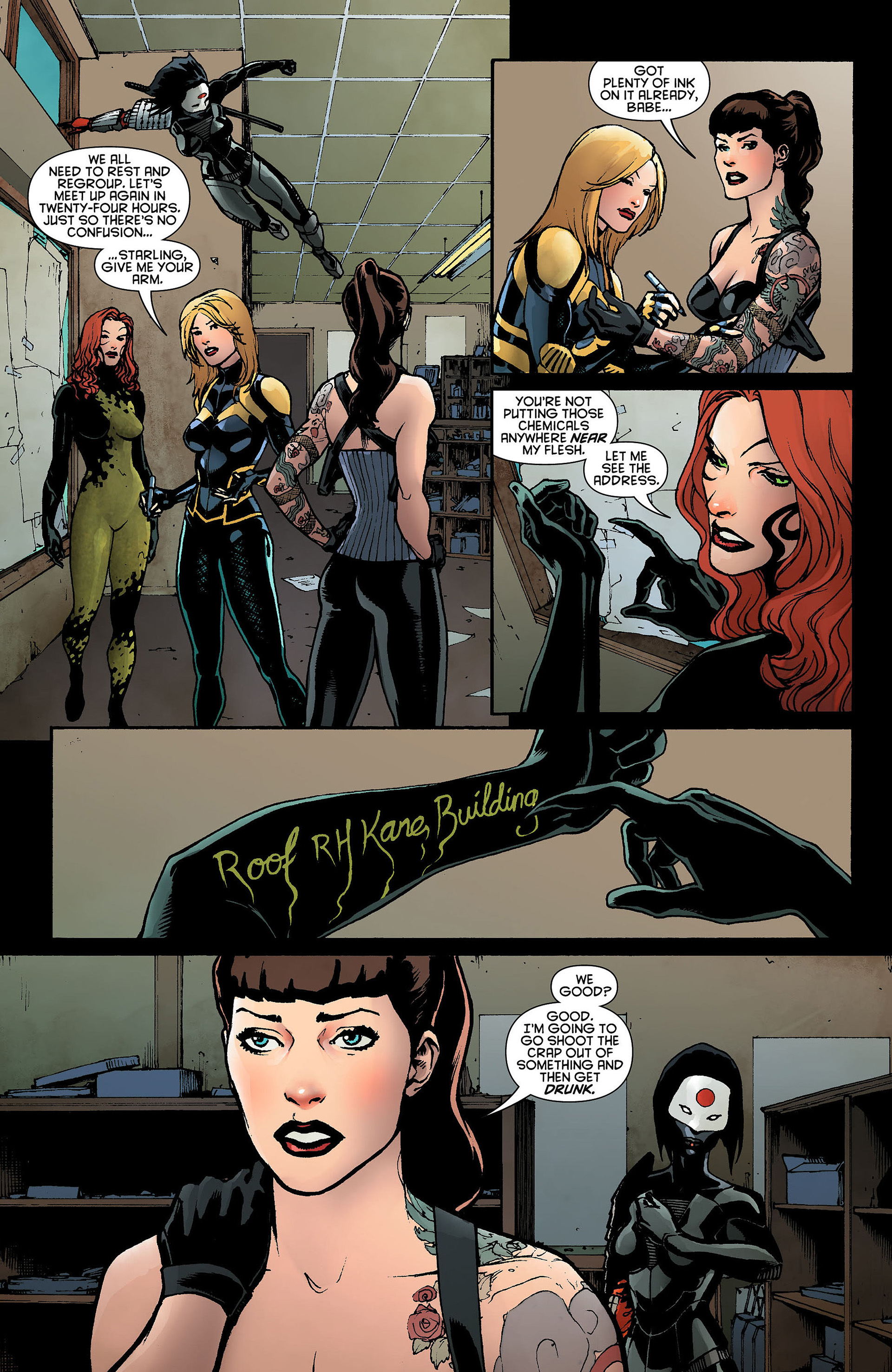 Read online Birds of Prey (2011) comic -  Issue #5 - 7