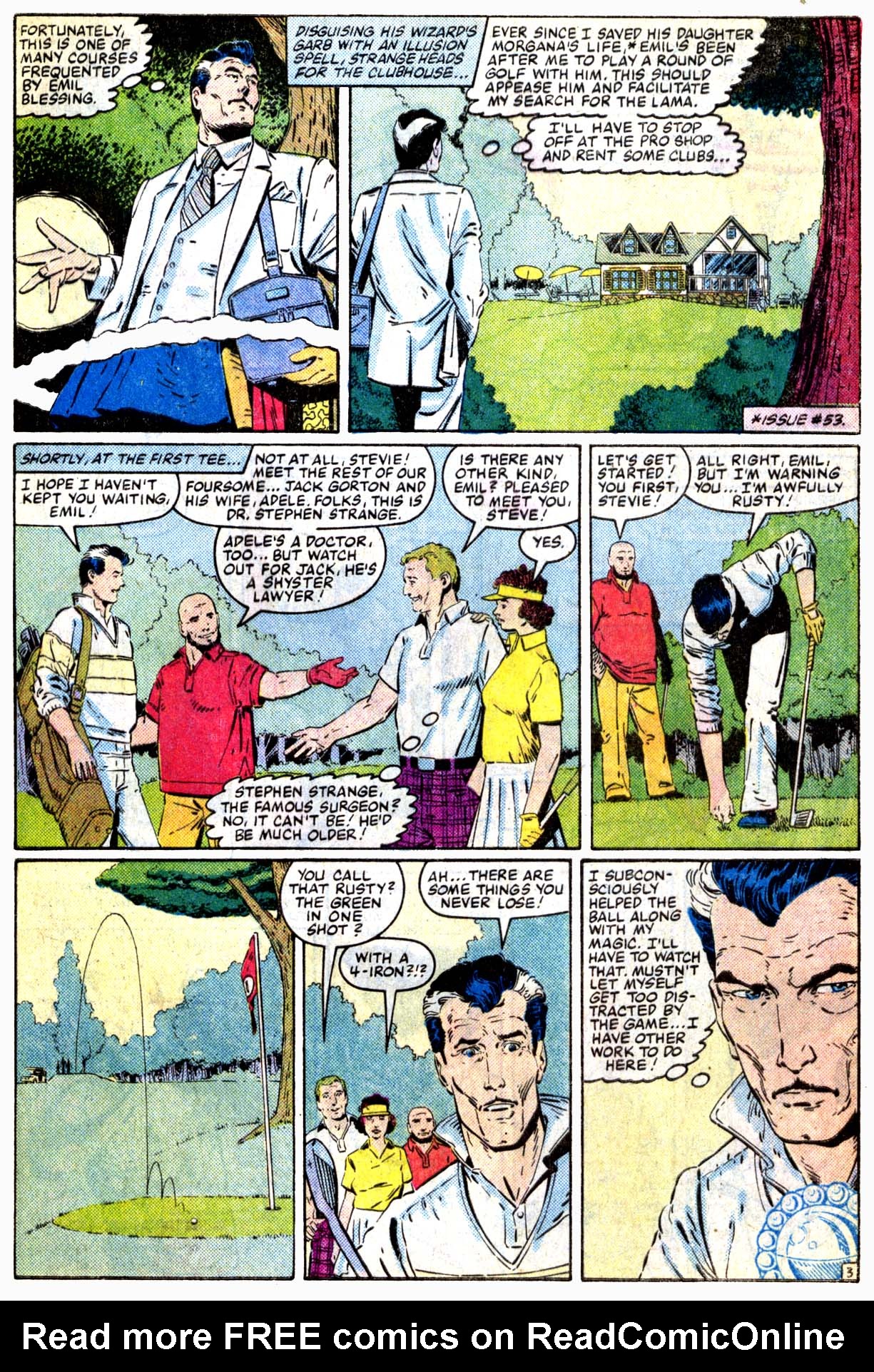 Read online Doctor Strange (1974) comic -  Issue #66 - 4