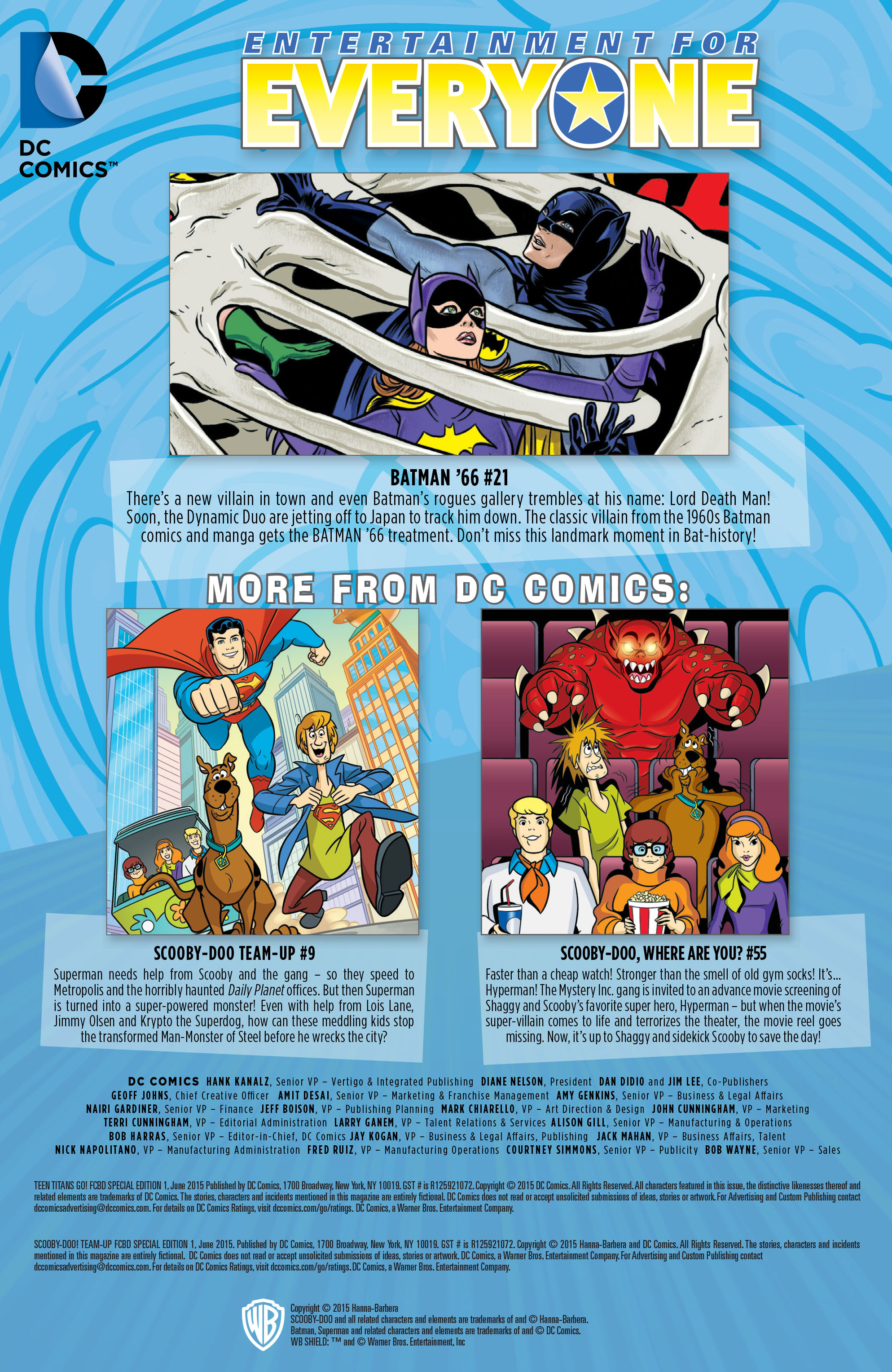 Read online Free Comic Book Day 2015 comic -  Issue # Teen Titans Go! - Scooby-Doo Team-Up - Special Edition - 27