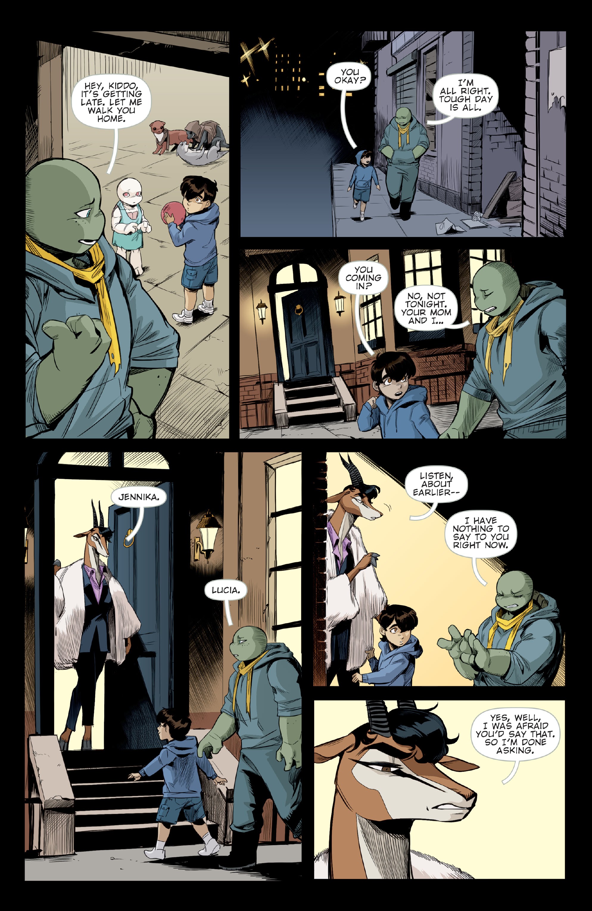 Read online Teenage Mutant Ninja Turtles: Jennika II comic -  Issue #5 - 21