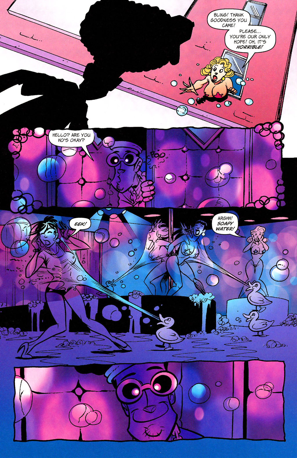 Read online Paul Jenkins' Sidekick comic -  Issue #4 - 14
