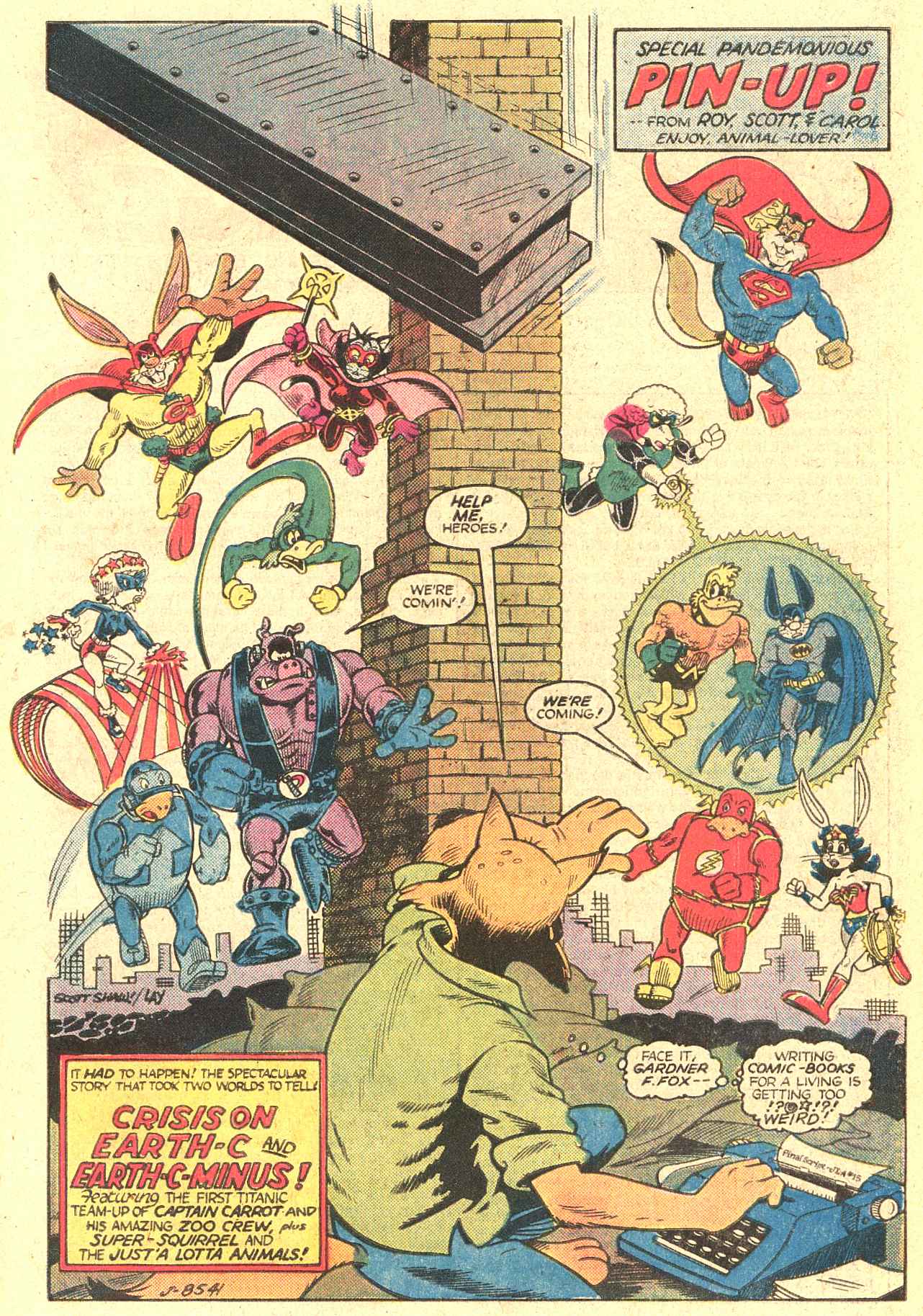 Read online Captain Carrot and His Amazing Zoo Crew! comic -  Issue #15 - 26