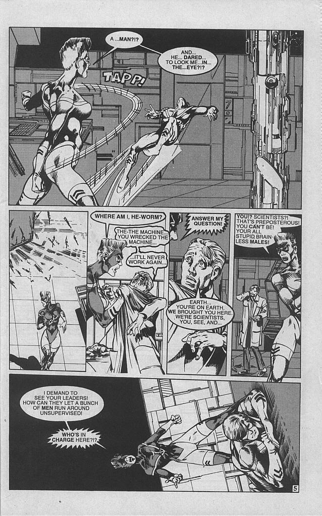 Read online Femforce comic -  Issue #41 - 7