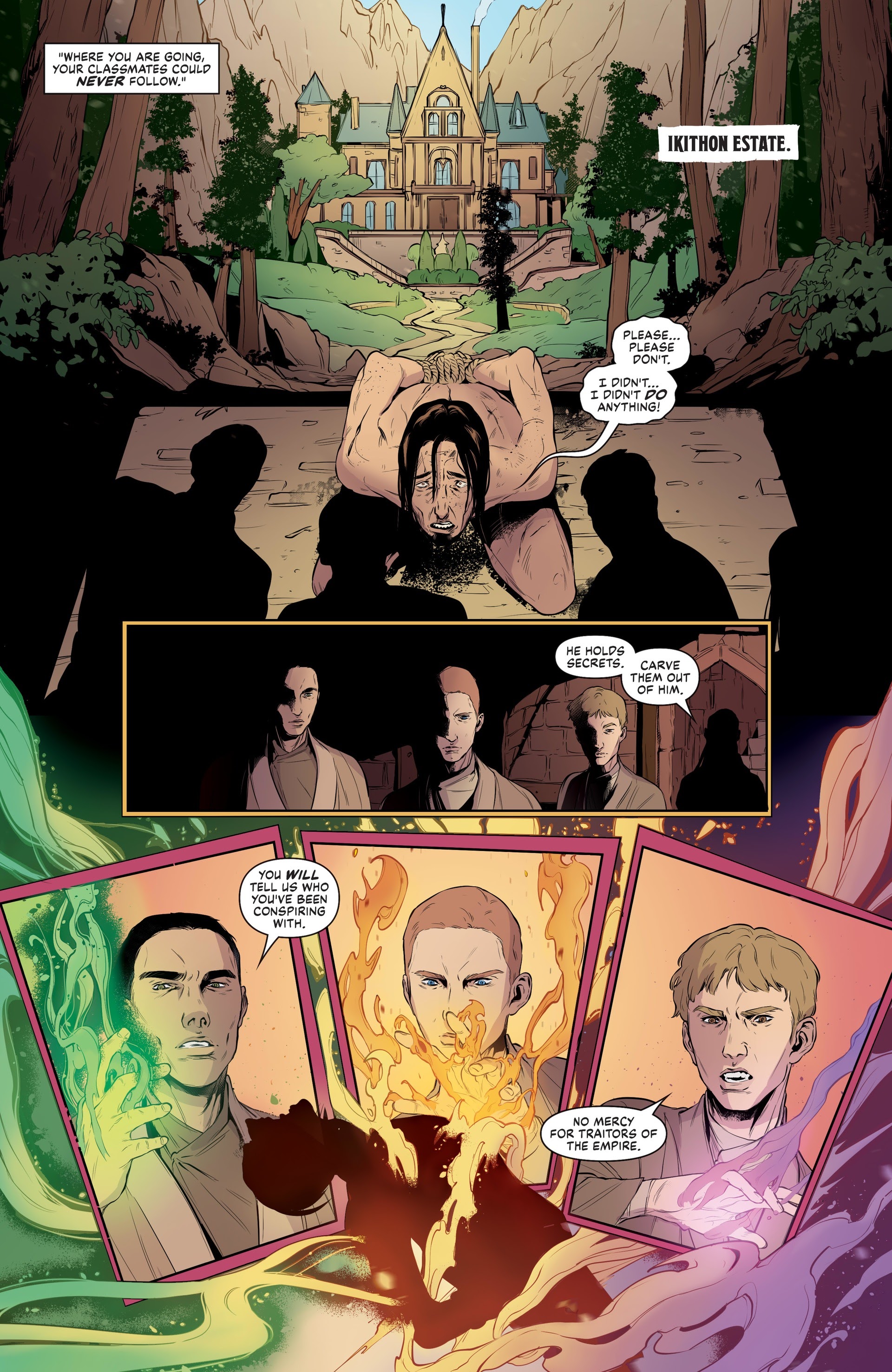 Read online Critical Role: The Mighty Nein Origins: Caleb Widogast comic -  Issue # TPB - 24