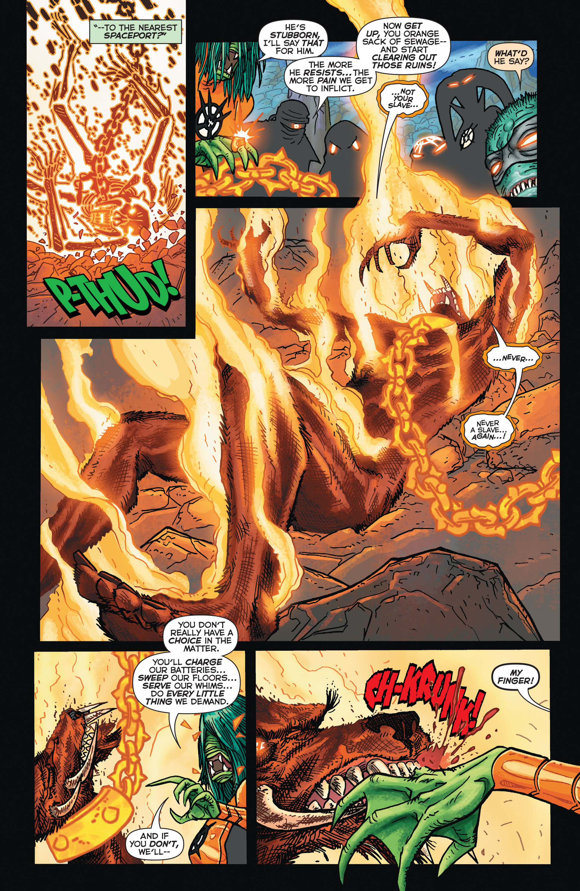 Read online Larfleeze comic -  Issue #5 - 9