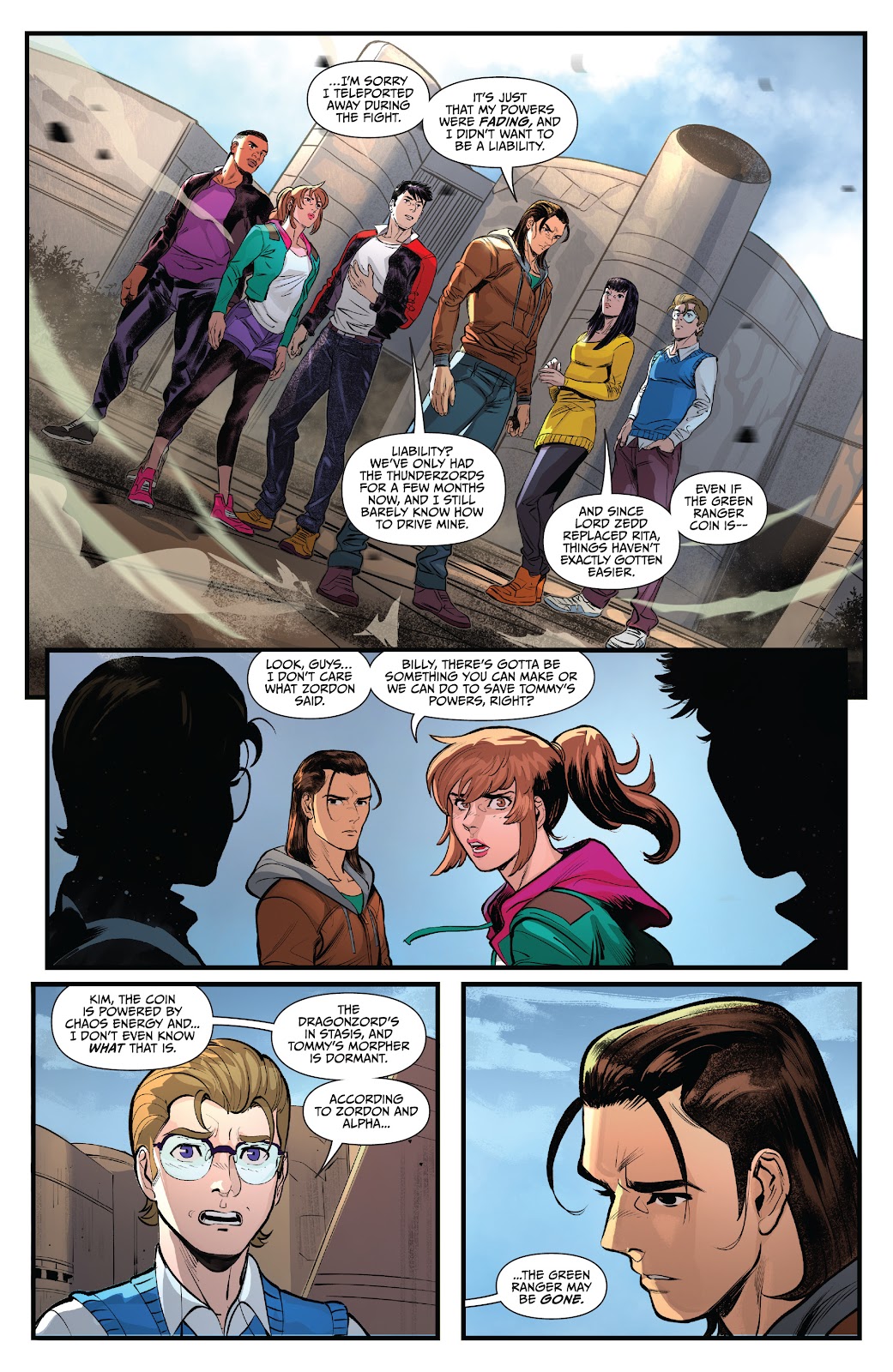 Saban's Go Go Power Rangers issue 21 - Page 12