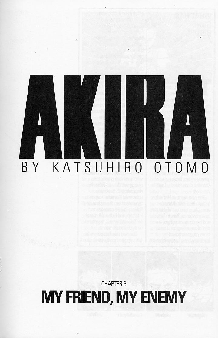Read online Akira comic -  Issue #6 - 3