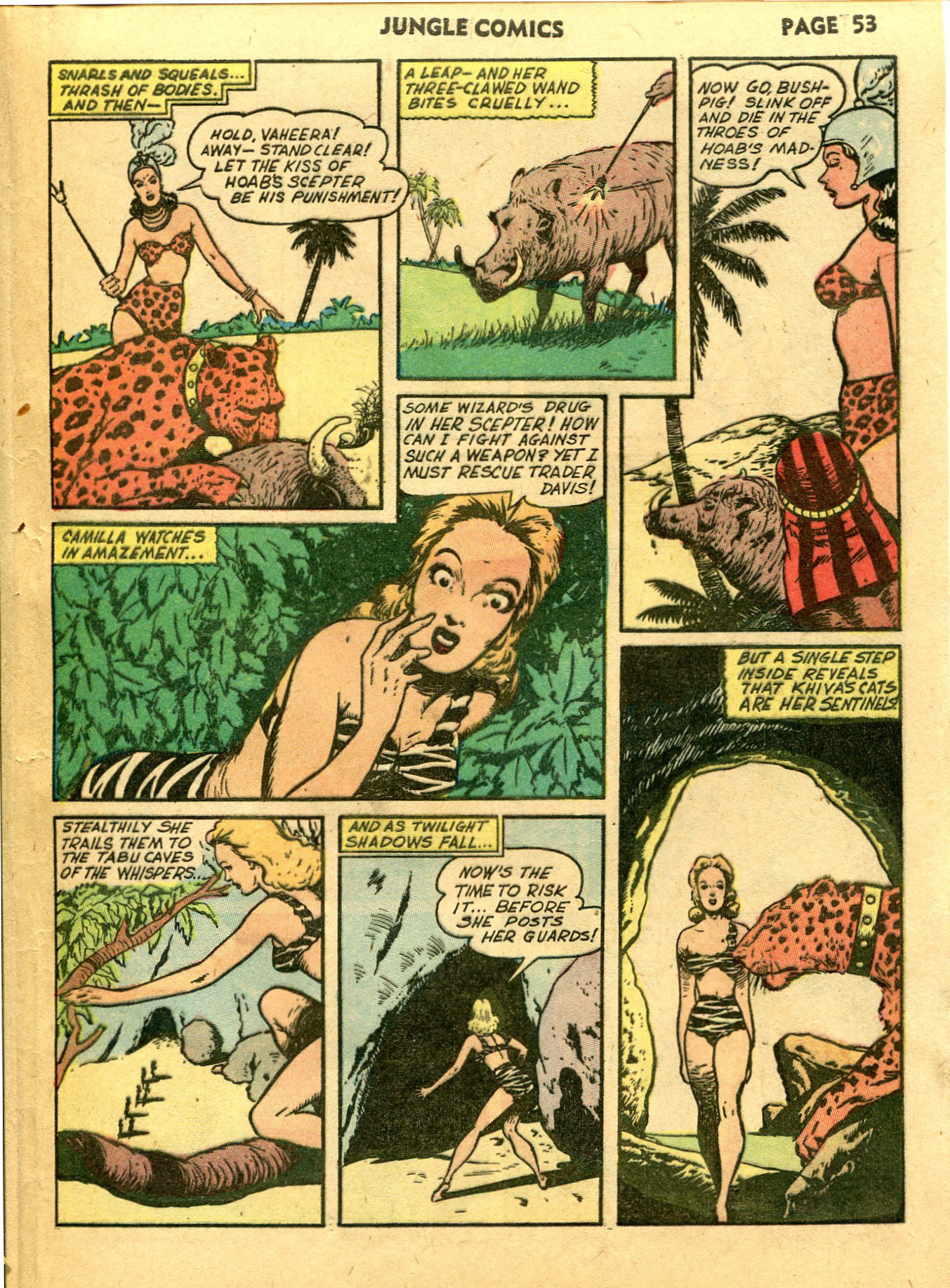 Read online Jungle Comics comic -  Issue #39 - 55