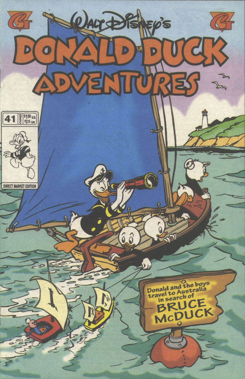 Read online Walt Disney's Donald Duck Adventures (1987) comic -  Issue #41 - 1