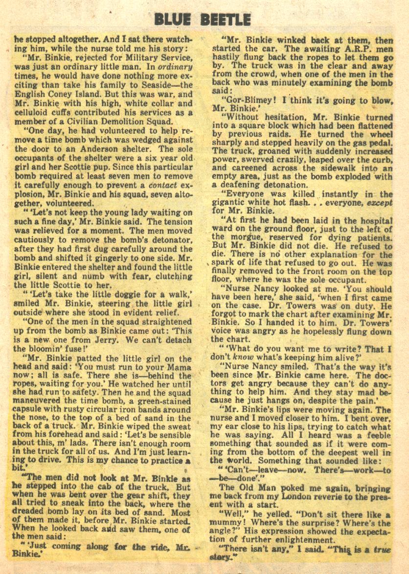Read online Blue Beetle (1955) comic -  Issue #19 - 25